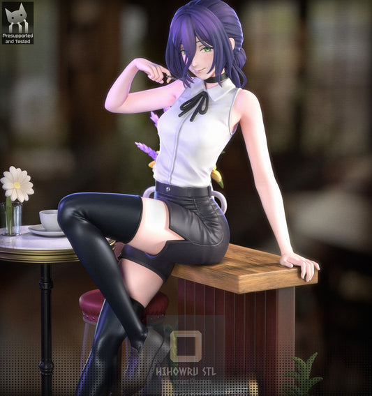 4397 Reze - Chainsaw Man - STL 3D Print Files