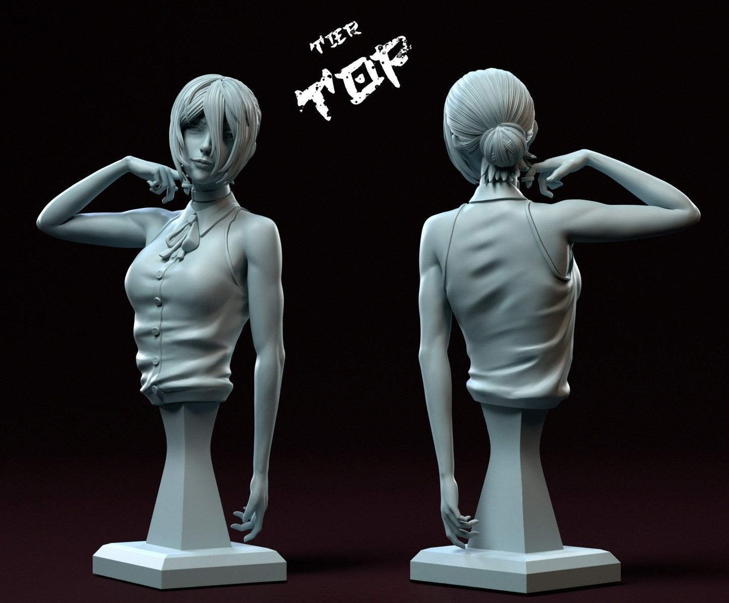 3476 Reze and Bomb Devil - Chainsaw Man - STL 3D Print Files