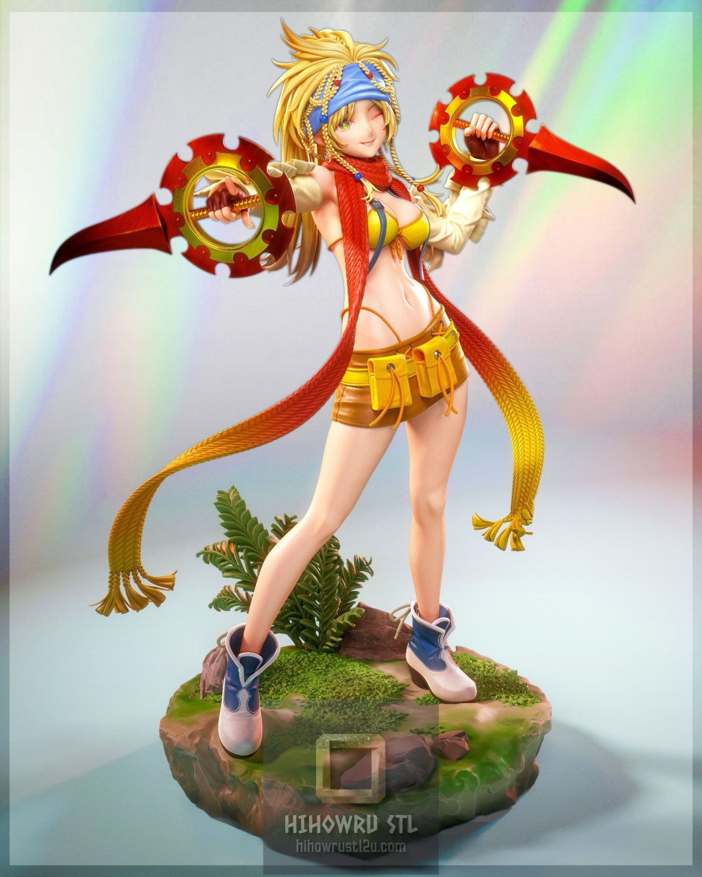 5187 Rikku - Final Fantasy X - STL 3D Print Files
