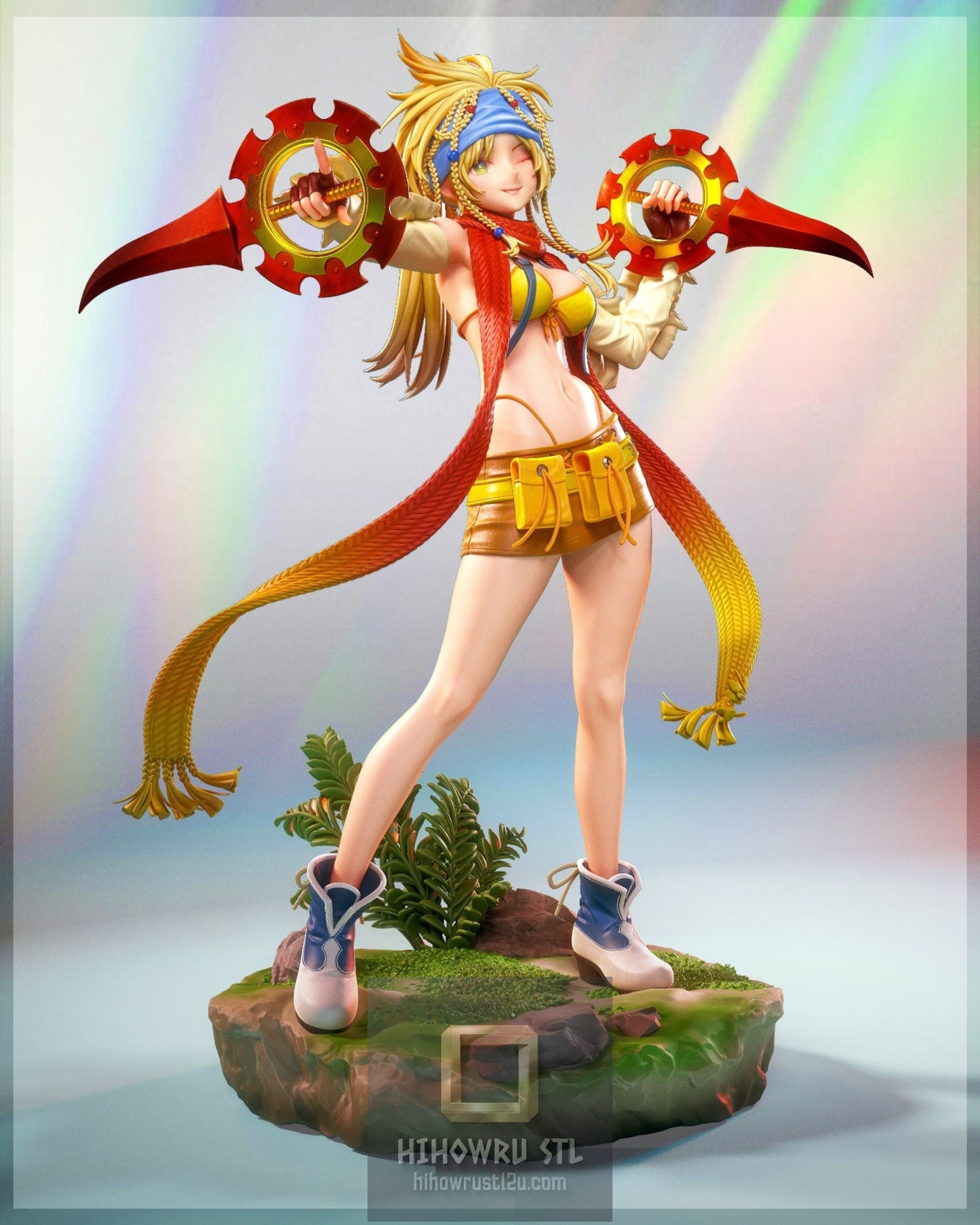 5187 Rikku - Final Fantasy X - STL 3D Print Files