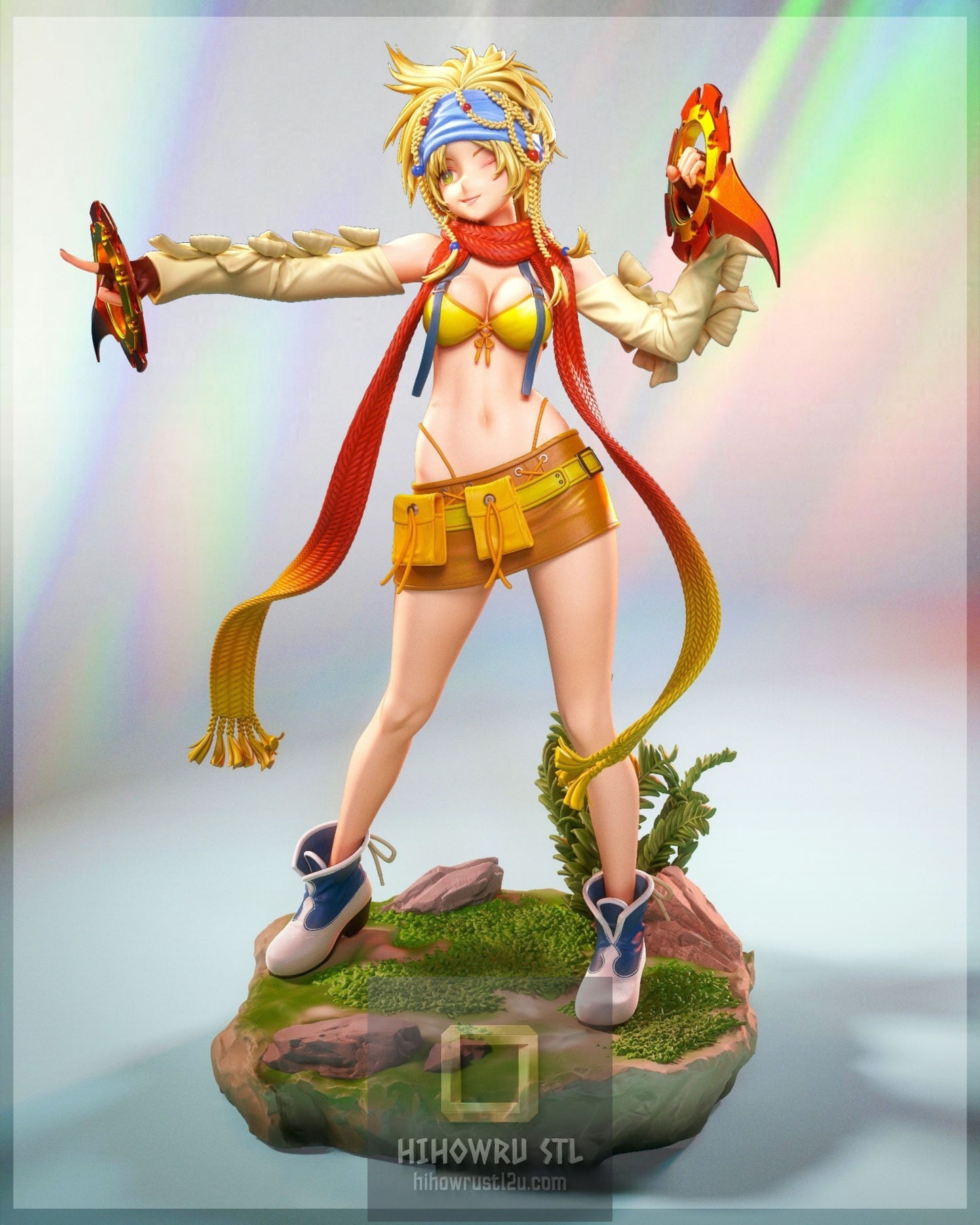 5187 Rikku - Final Fantasy X - STL 3D Print Files