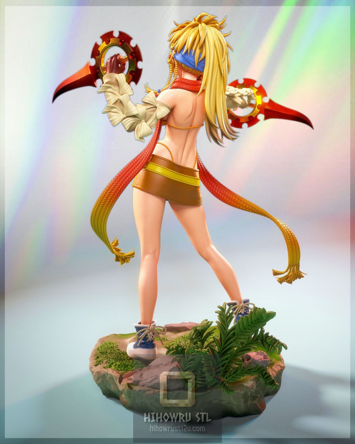 5187 Rikku - Final Fantasy X - STL 3D Print Files