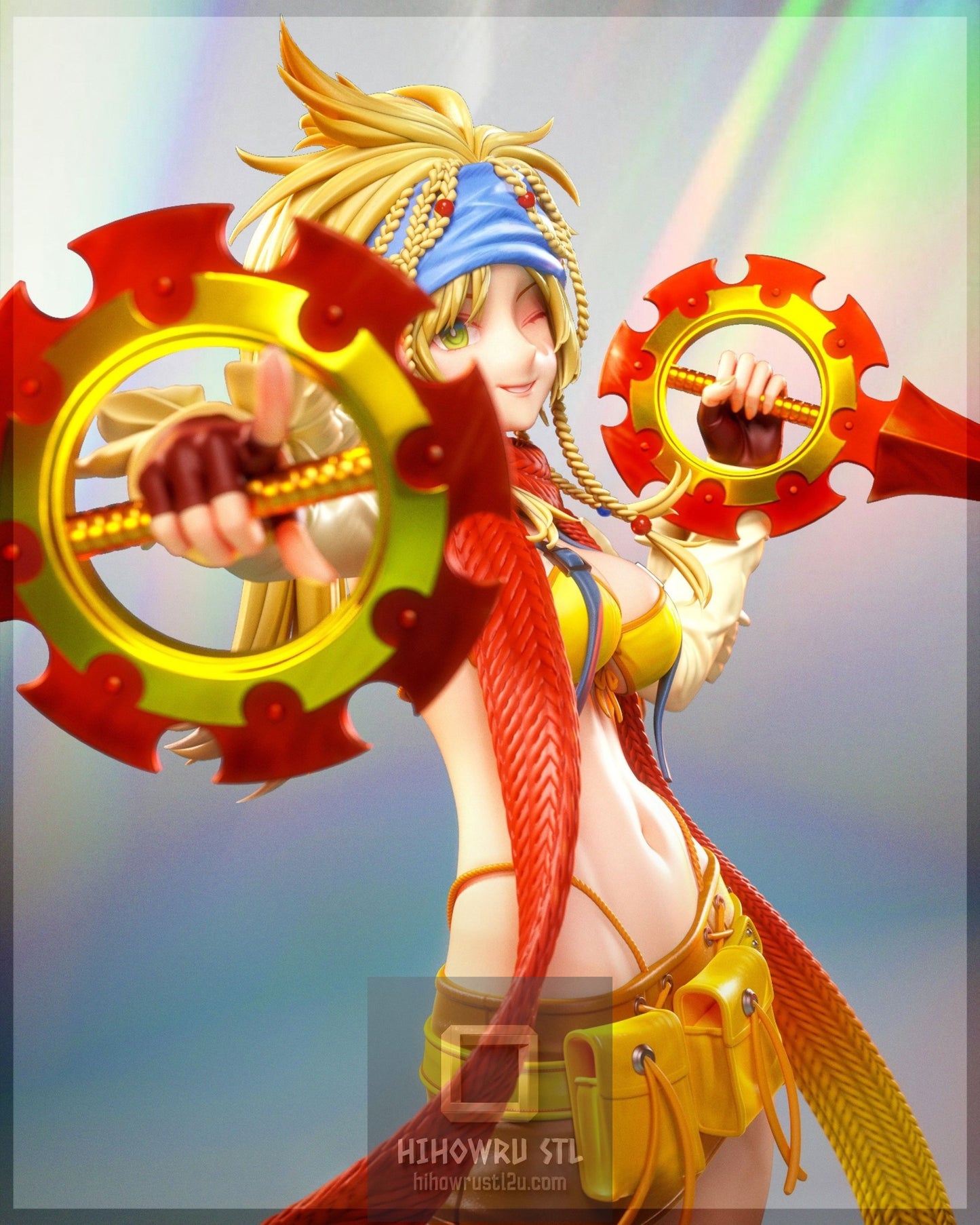 5187 Rikku - Final Fantasy X - STL 3D Print Files