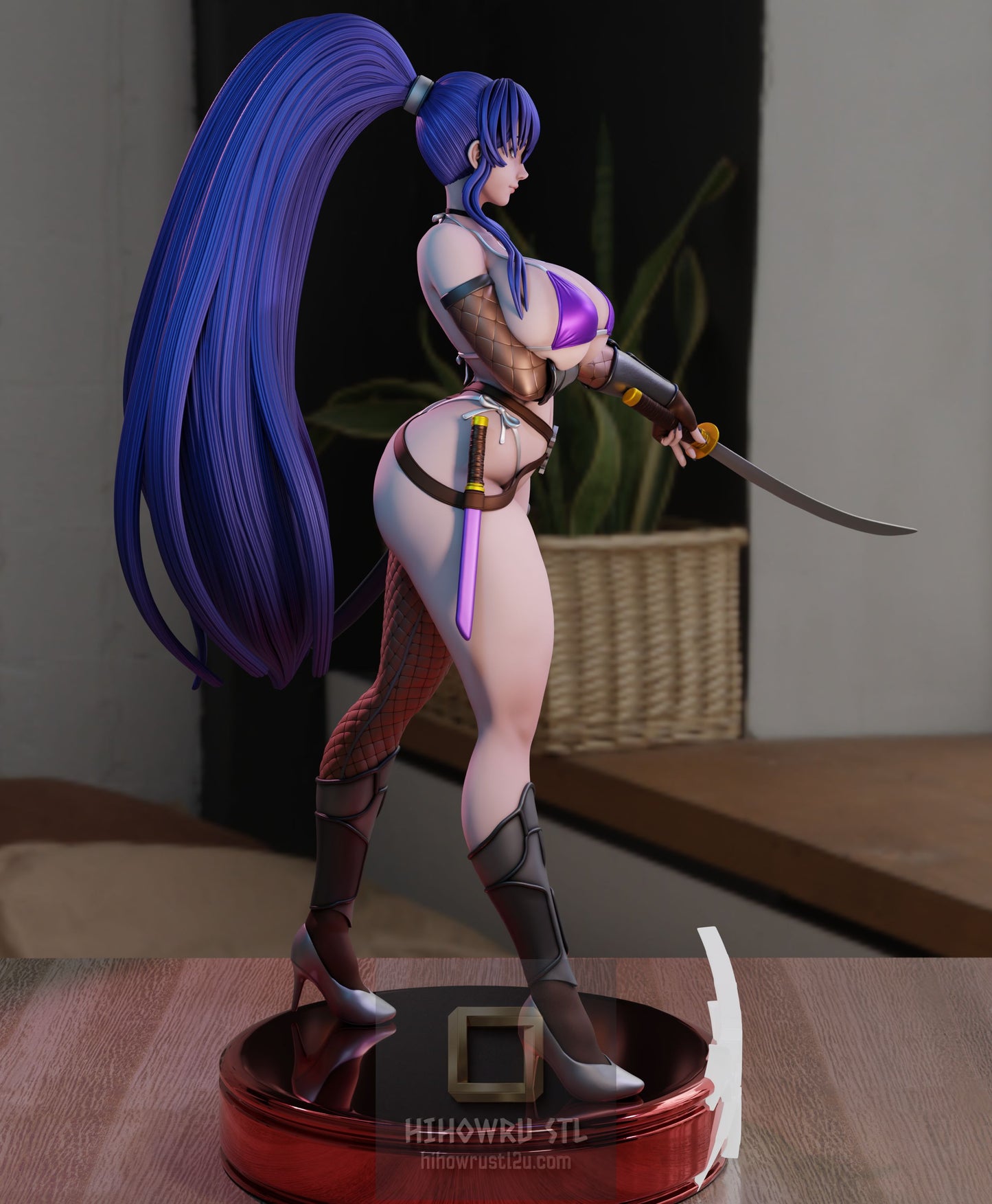 5067 Akiyama Rinko NSFW - Taimanin - STL 3D Print Files