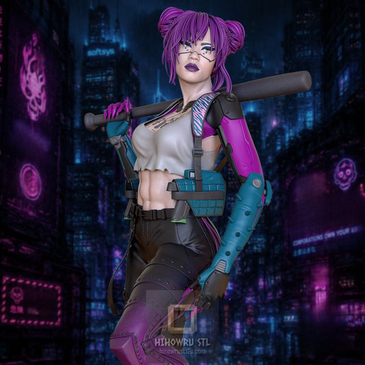 5327 Rita Wheeler NSFW - Cyberpunk 2077 - STL 3D Print Files