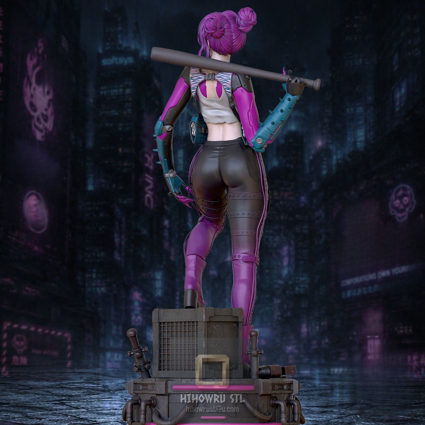 5327 Rita Wheeler NSFW - Cyberpunk 2077 - STL 3D Print Files