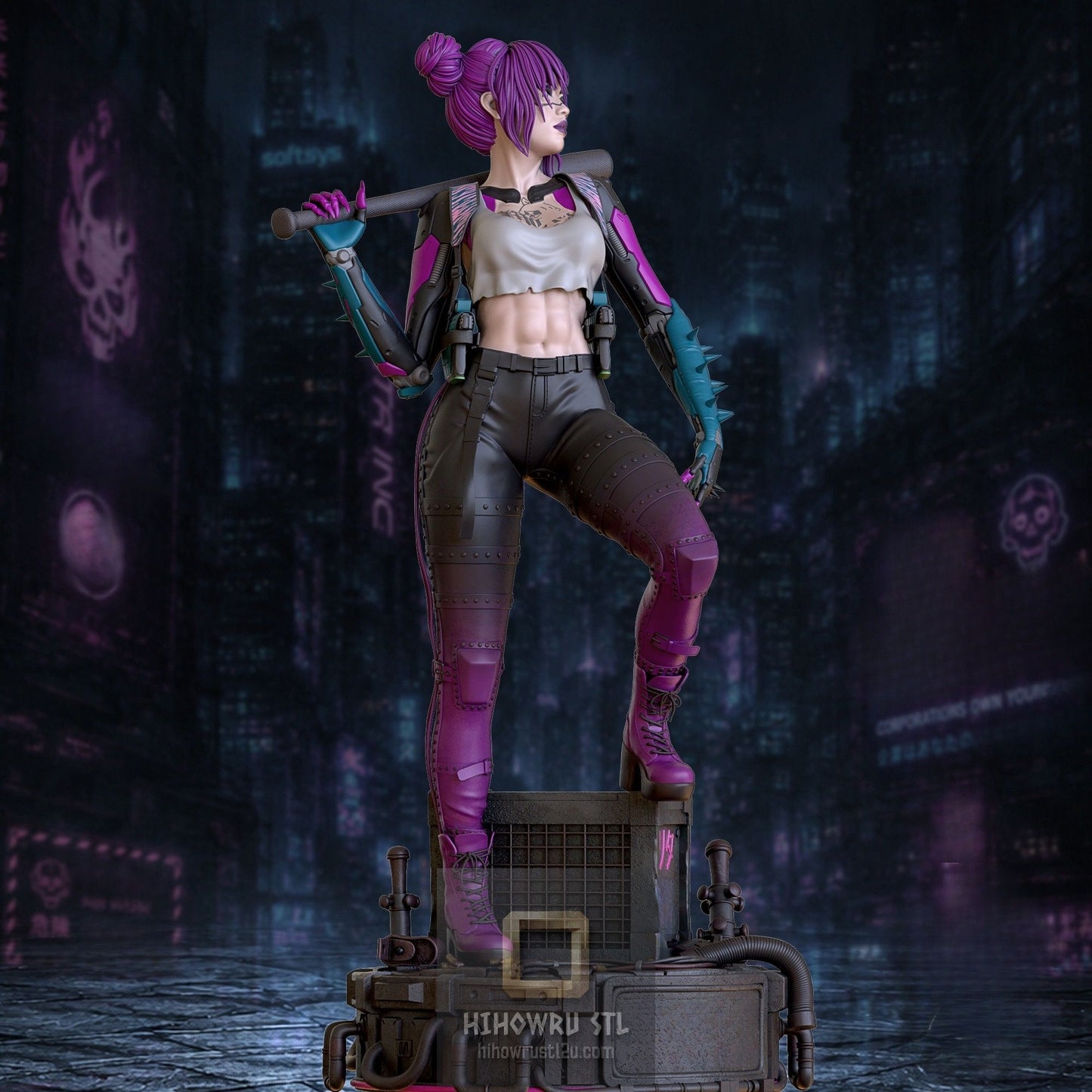 5327 Rita Wheeler NSFW - Cyberpunk 2077 - STL 3D Print Files