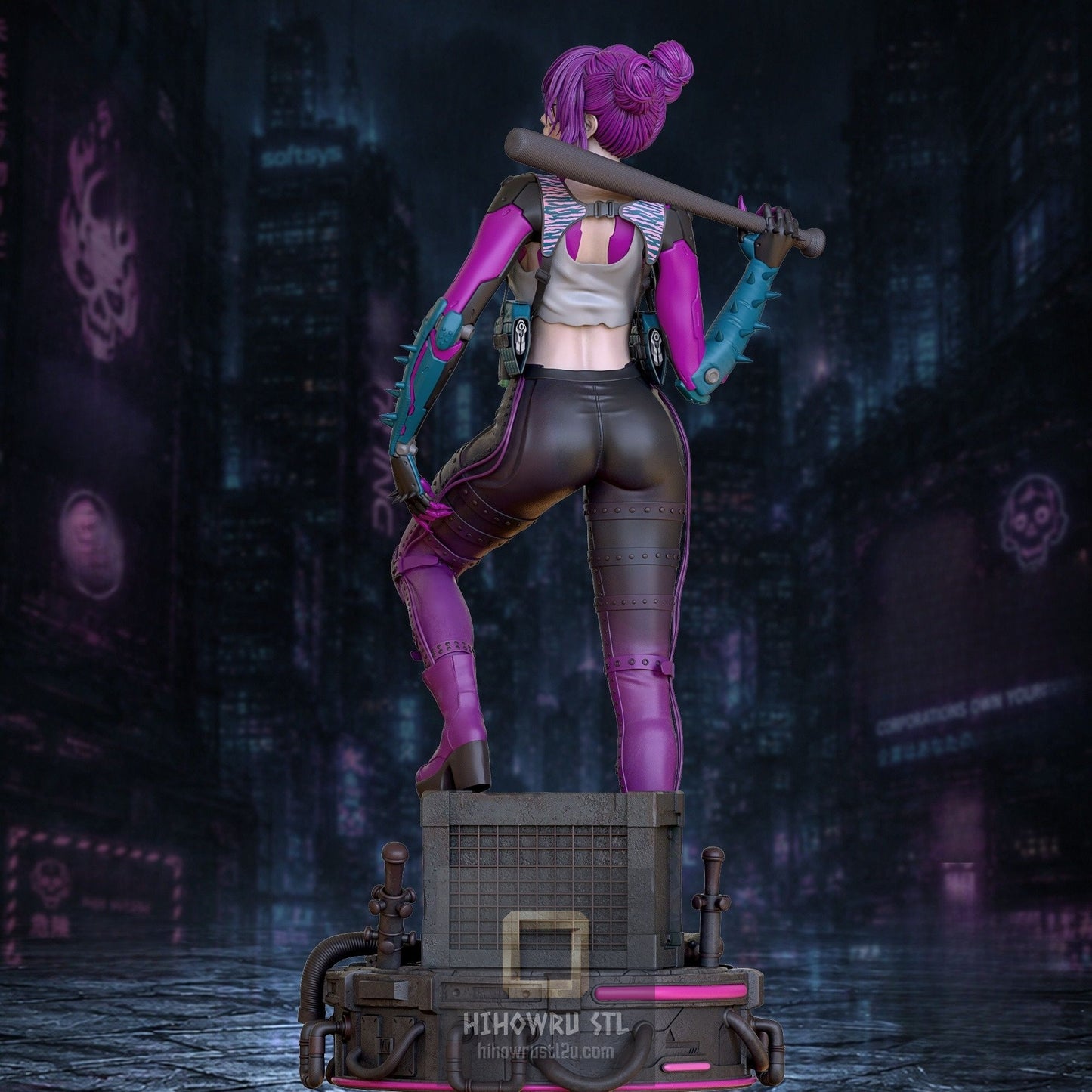 5327 Rita Wheeler NSFW - Cyberpunk 2077 - STL 3D Print Files