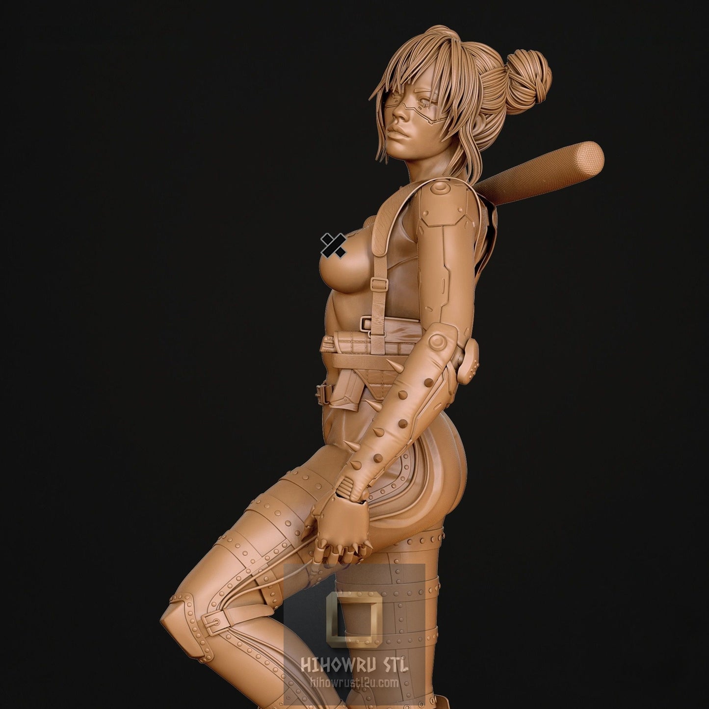 5327 Rita Wheeler NSFW - Cyberpunk 2077 - STL 3D Print Files