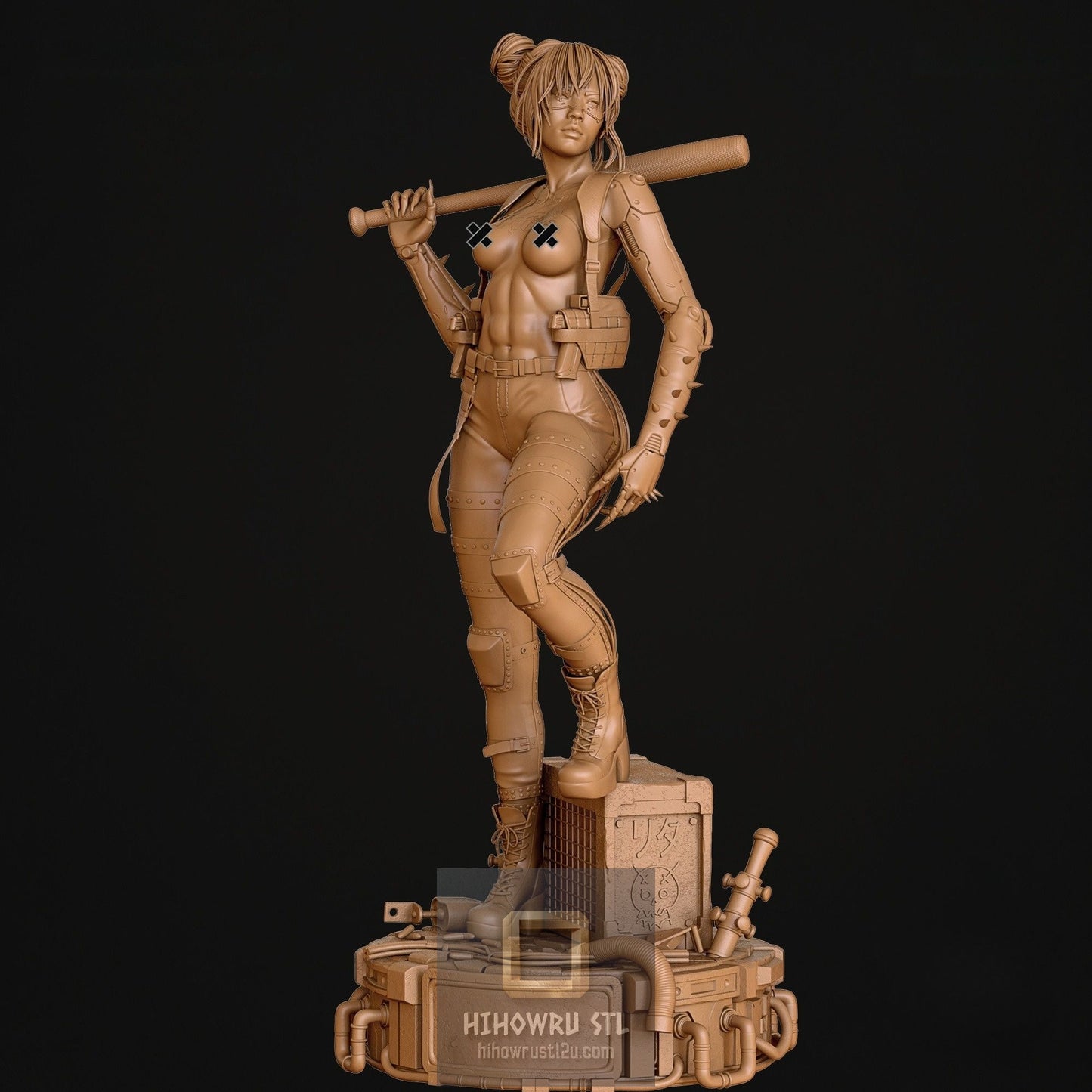 5327 Rita Wheeler NSFW - Cyberpunk 2077 - STL 3D Print Files