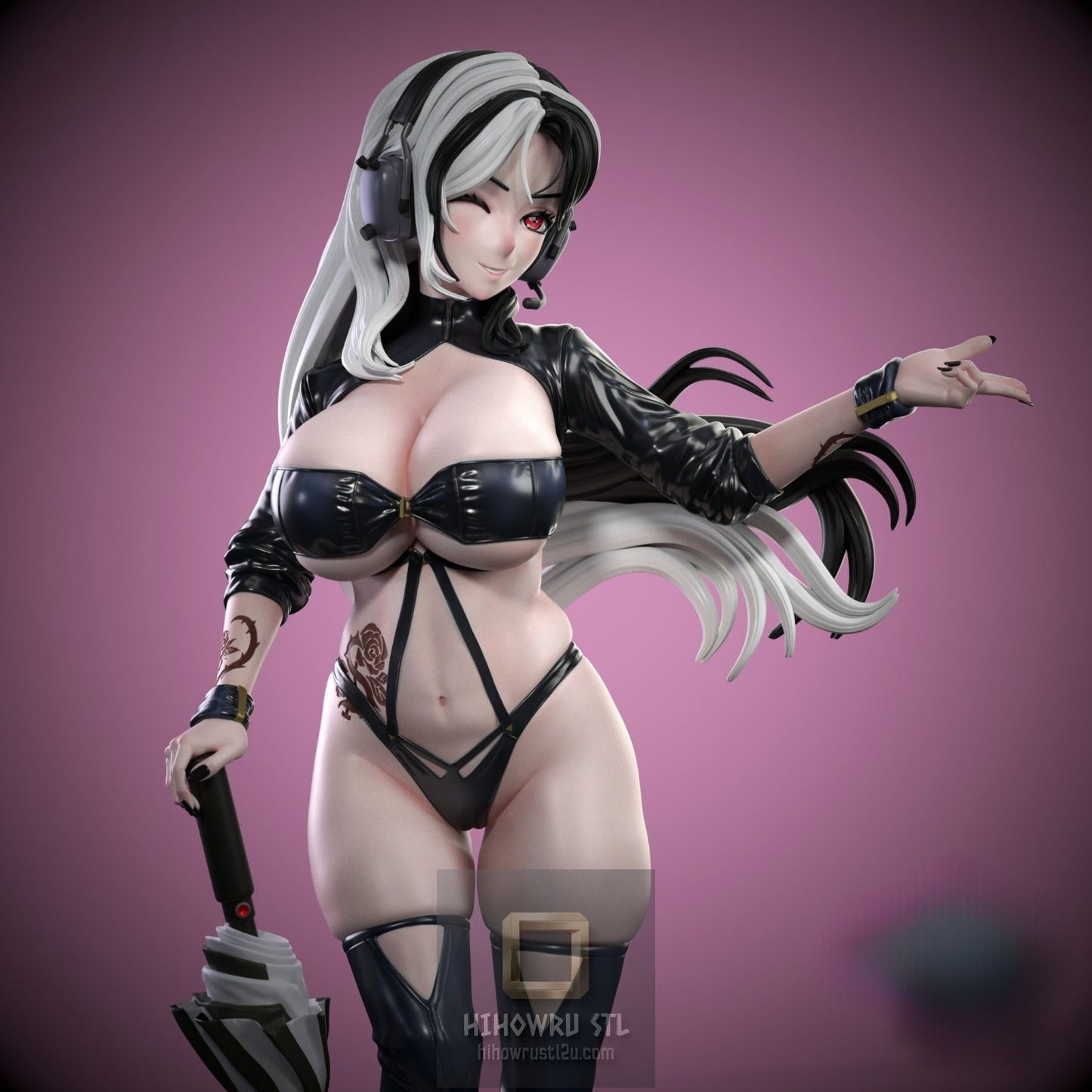 5124 Rosanna - Nikke Goddess of Victory - STL 3D Print Files