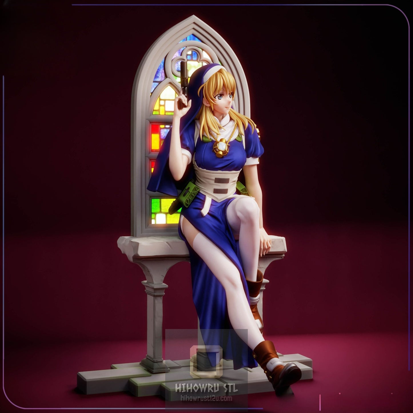 5177 Rosette Christopher - Chrono Crusade - STL 3D Print Files