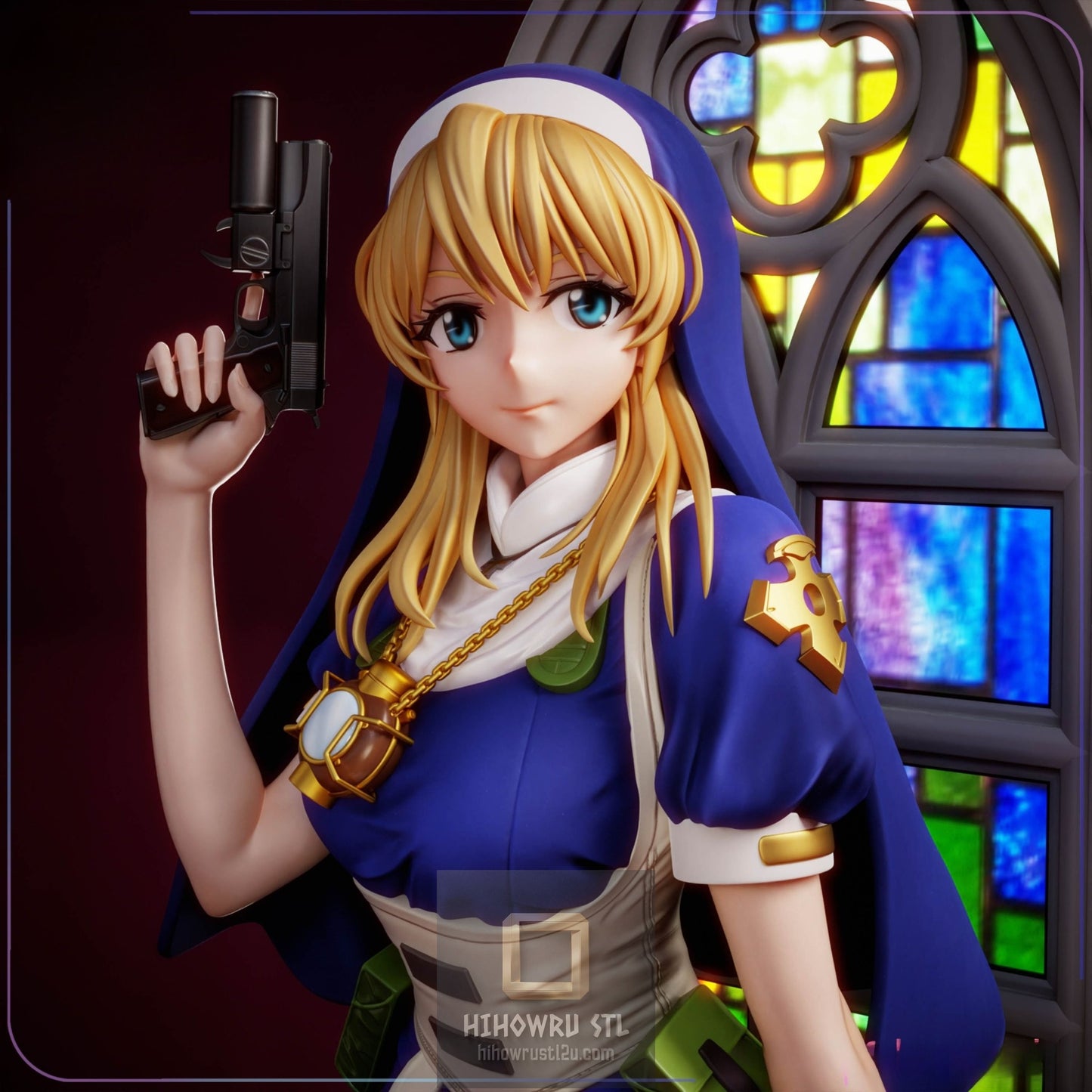 5177 Rosette Christopher - Chrono Crusade - STL 3D Print Files