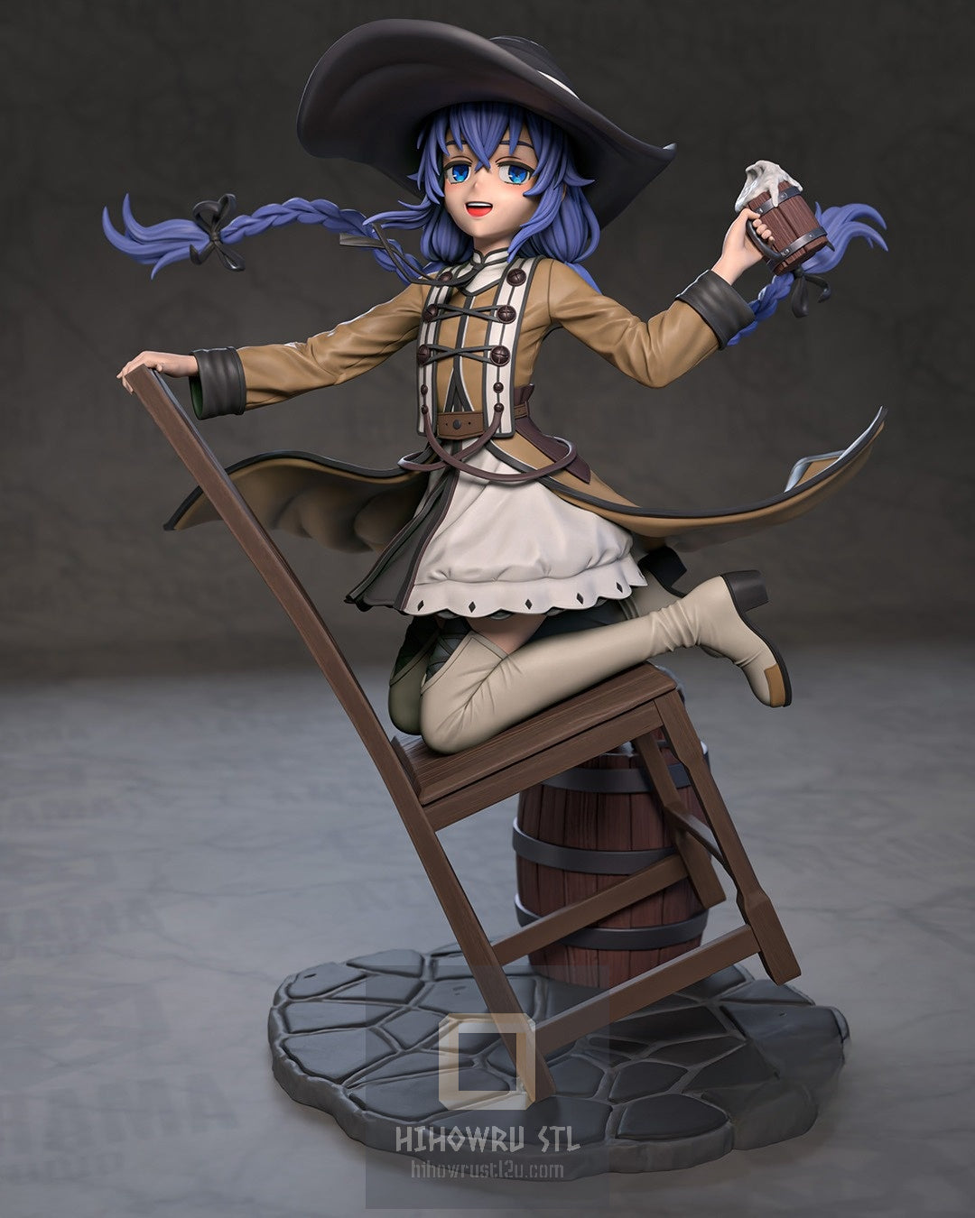 4781 Roxy Migurdia NSFW - Mushoku Tensei - STL 3D Print Files