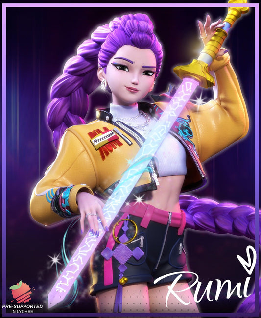 4246 Rumi - Kpop Demon Hunters - STL 3D Print Files