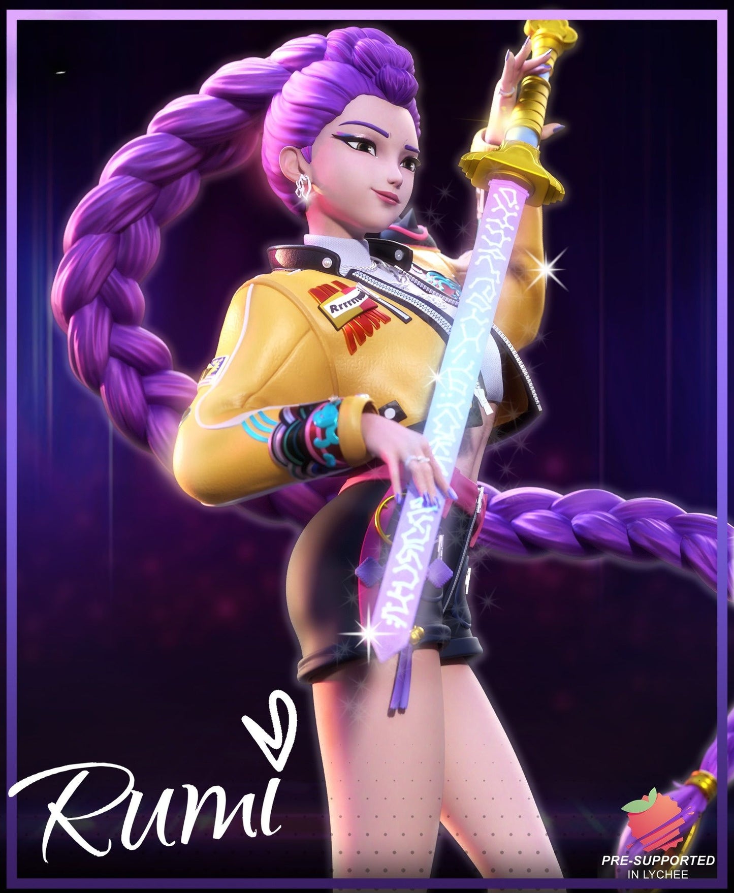 4246 Rumi - Kpop Demon Hunters - STL 3D Print Files