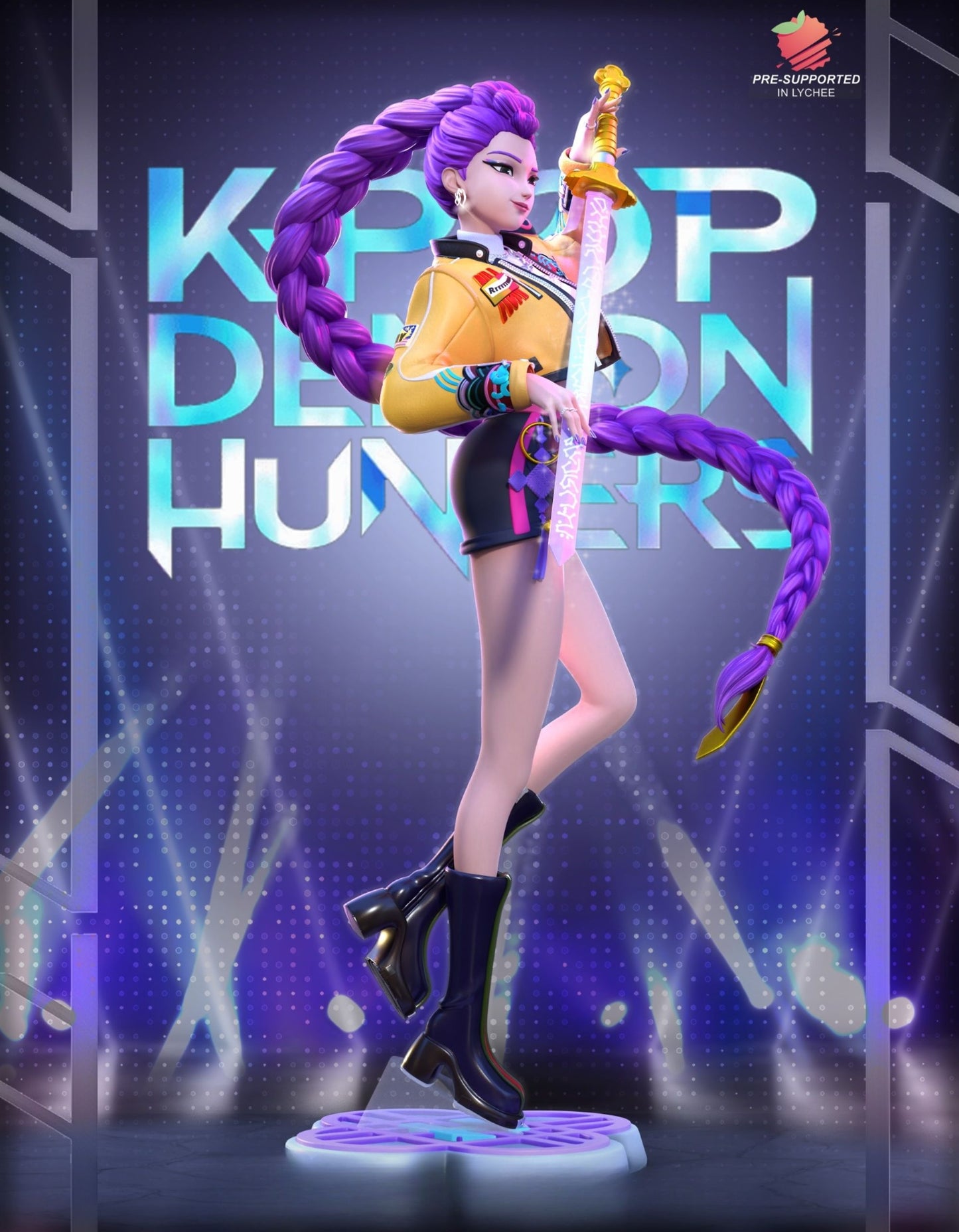 4246 Rumi - Kpop Demon Hunters - STL 3D Print Files