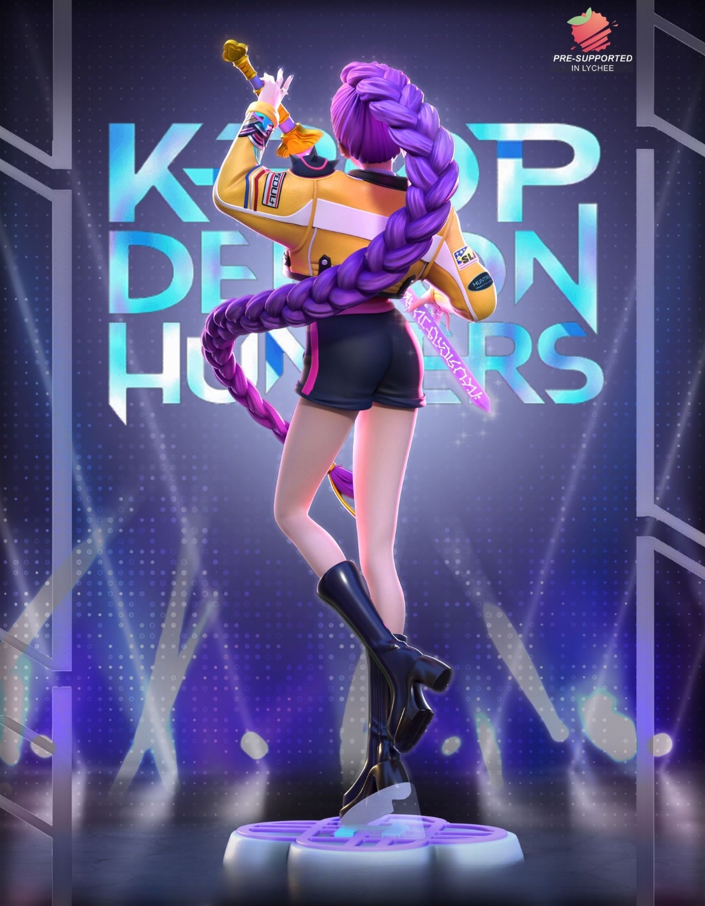 4246 Rumi - Kpop Demon Hunters - STL 3D Print Files