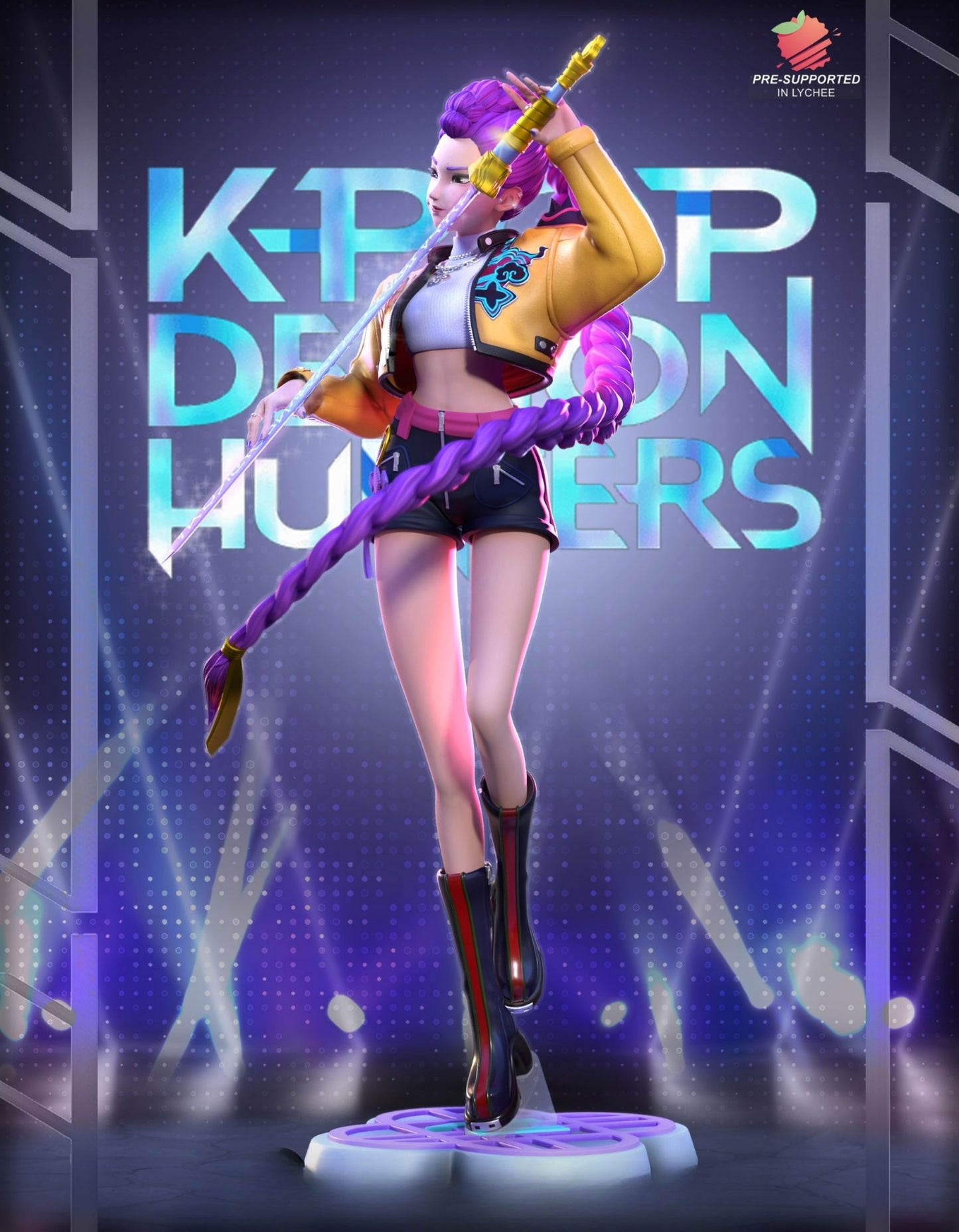 4246 Rumi - Kpop Demon Hunters - STL 3D Print Files