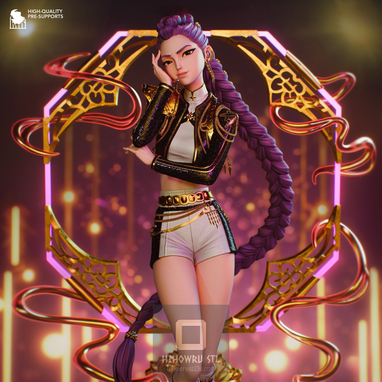 4385 Rumi - KPop Demon Hunters - STL 3D Print Files