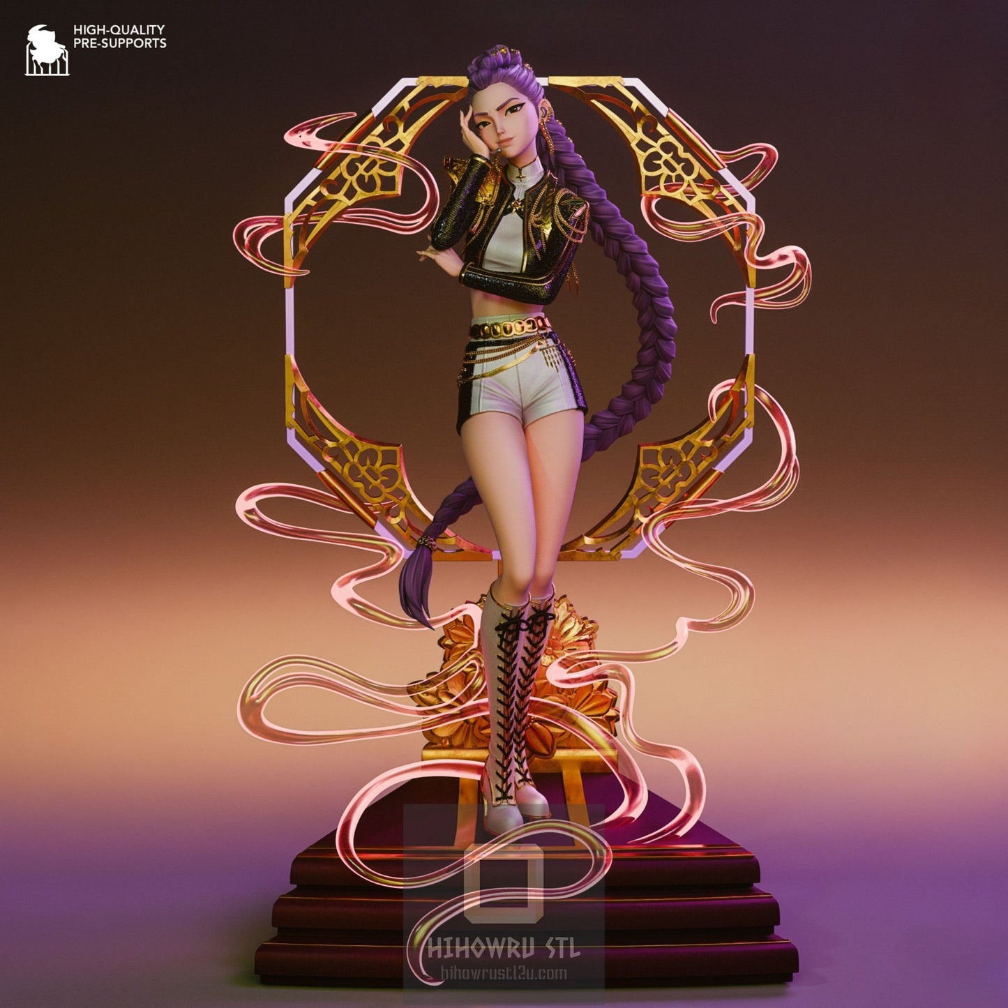 4385 Rumi - KPop Demon Hunters - STL 3D Print Files
