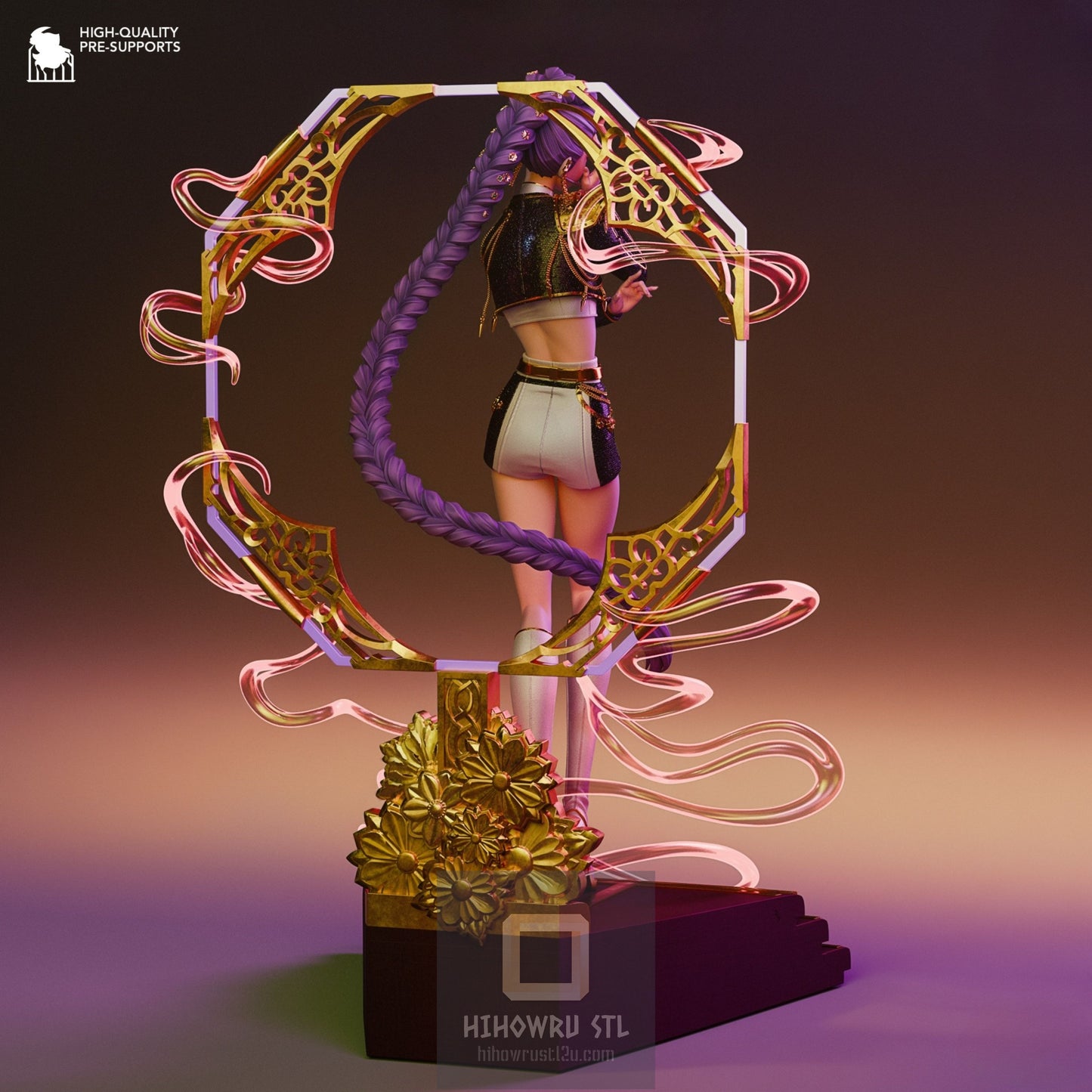 4385 Rumi - KPop Demon Hunters - STL 3D Print Files