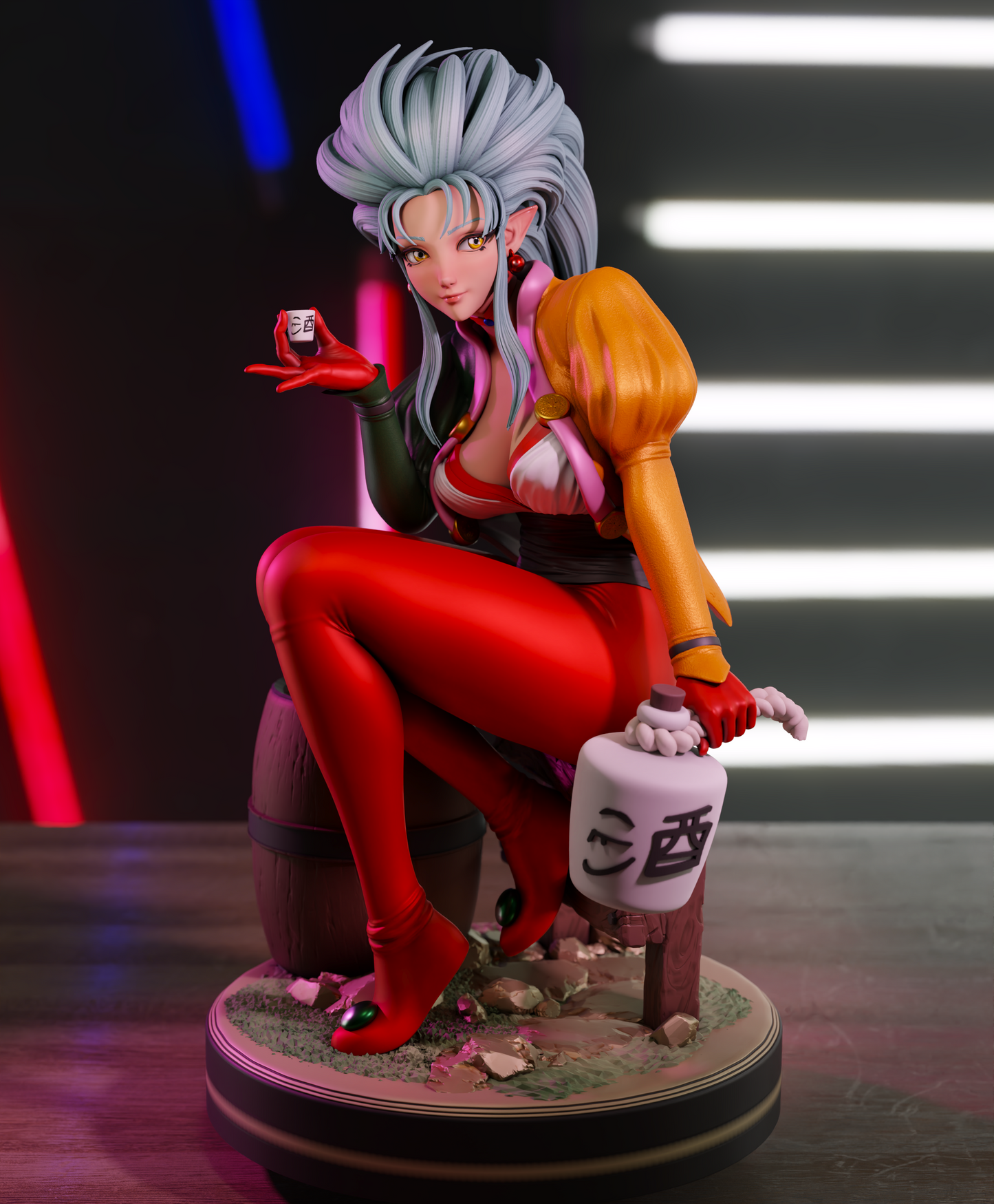 2942 Ryoko Hakubi NSFW - Tenchi Muyo - STL 3D Print Files