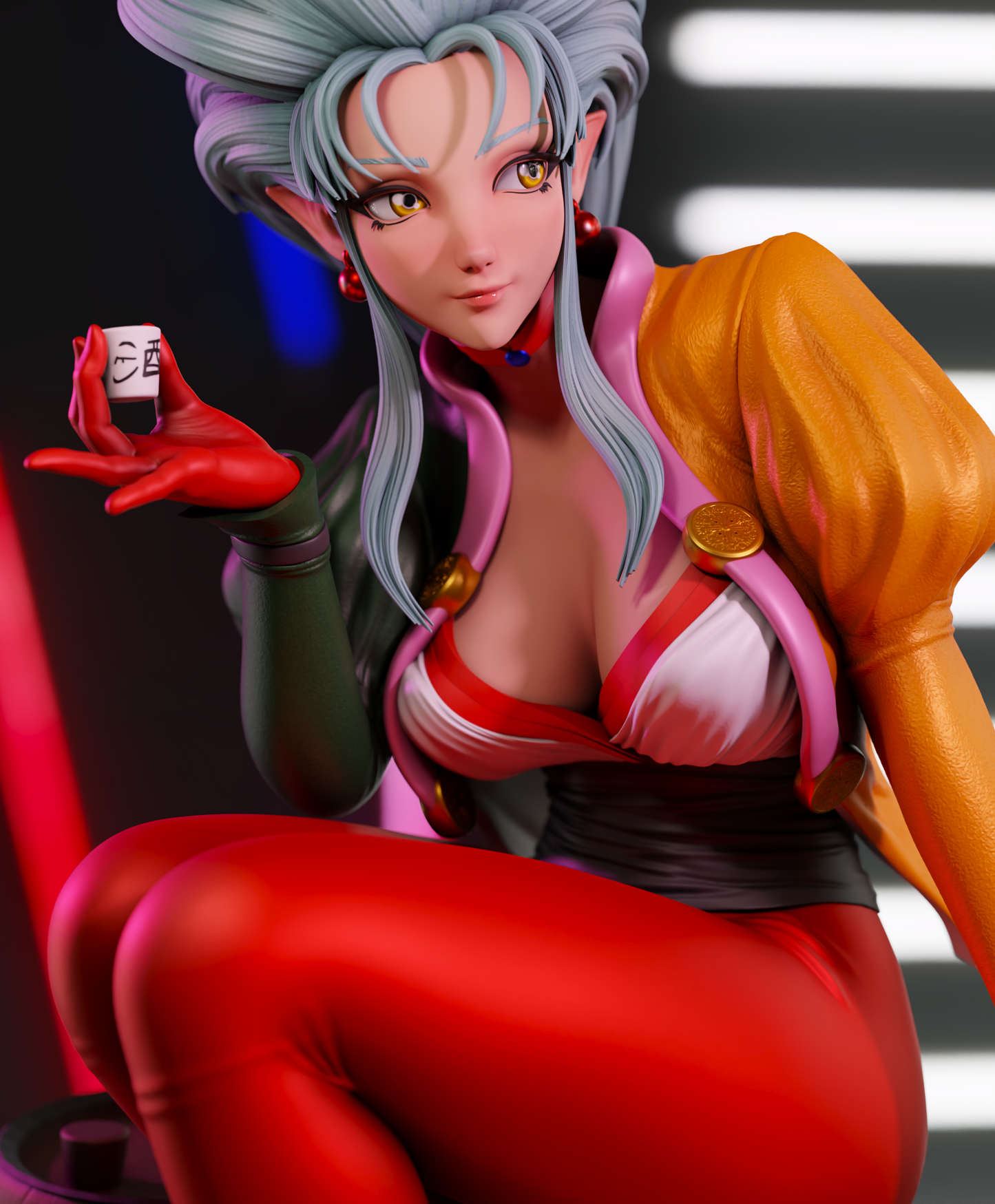 2942 Ryoko Hakubi NSFW - Tenchi Muyo - STL 3D Print Files