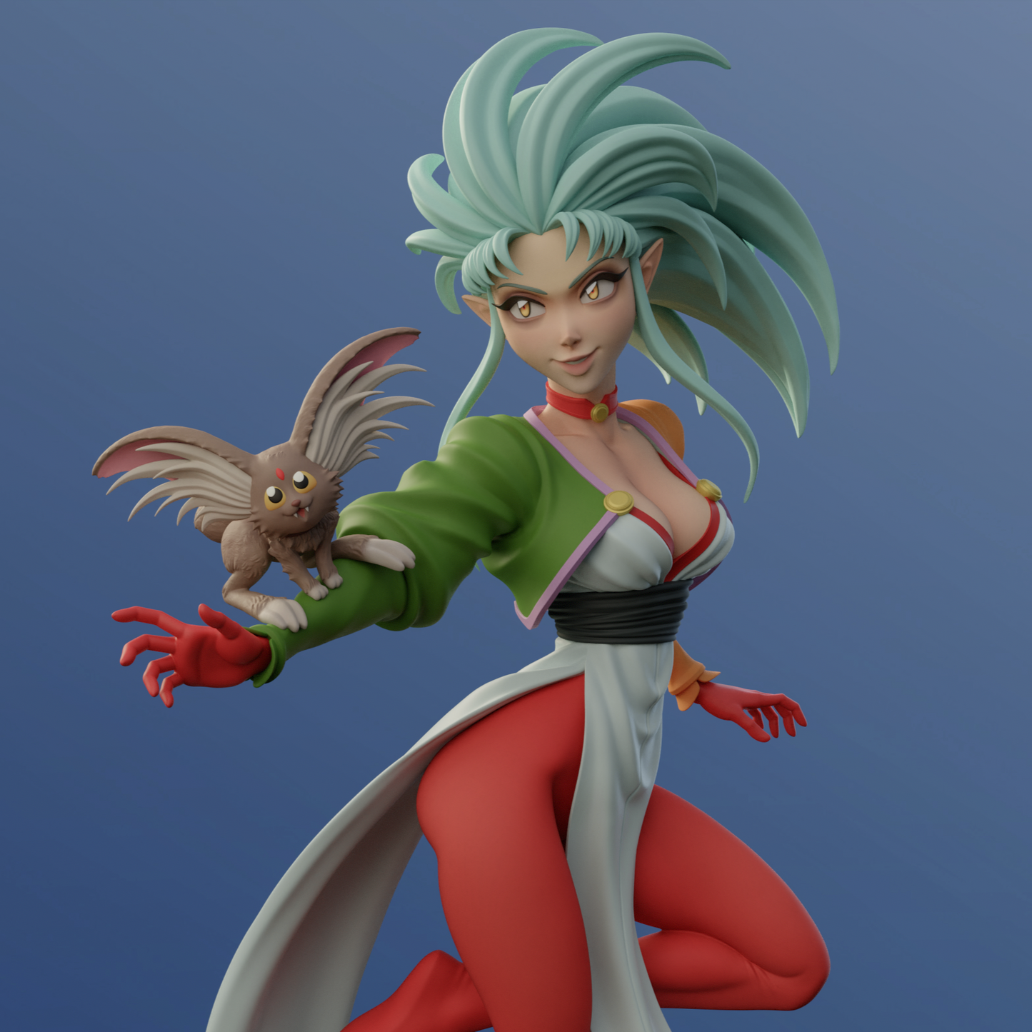 3135 Ryoko Hakubi NSFW - Tenchi Muyo - STL 3D Print Files