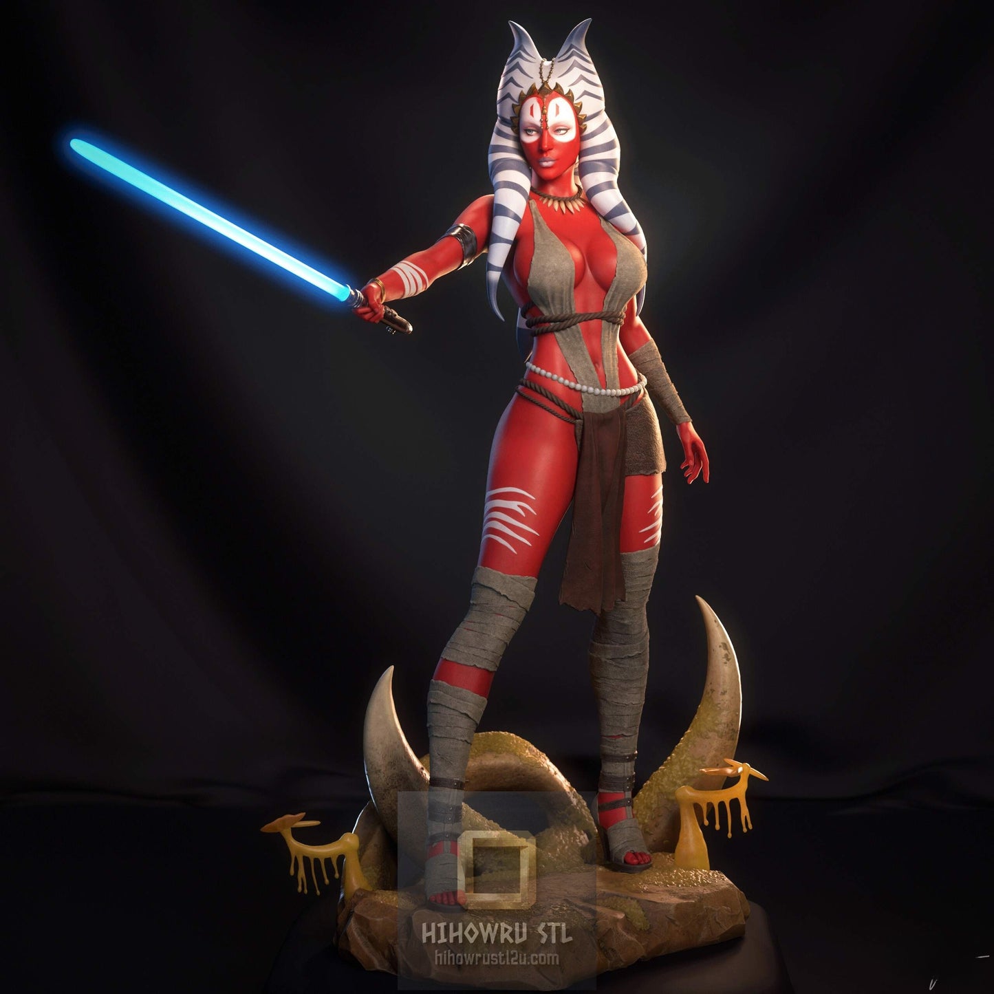 5340 Shaak Ti NSFW - Star Wars - STL 3D Print Files