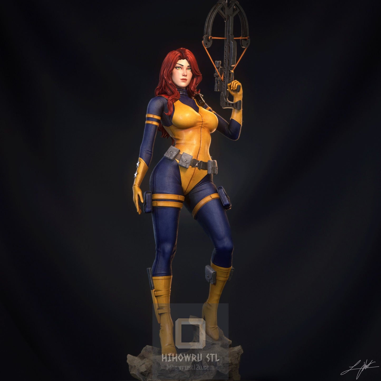 4547 Scarlett - G.I. Joe - STL 3D Print Files