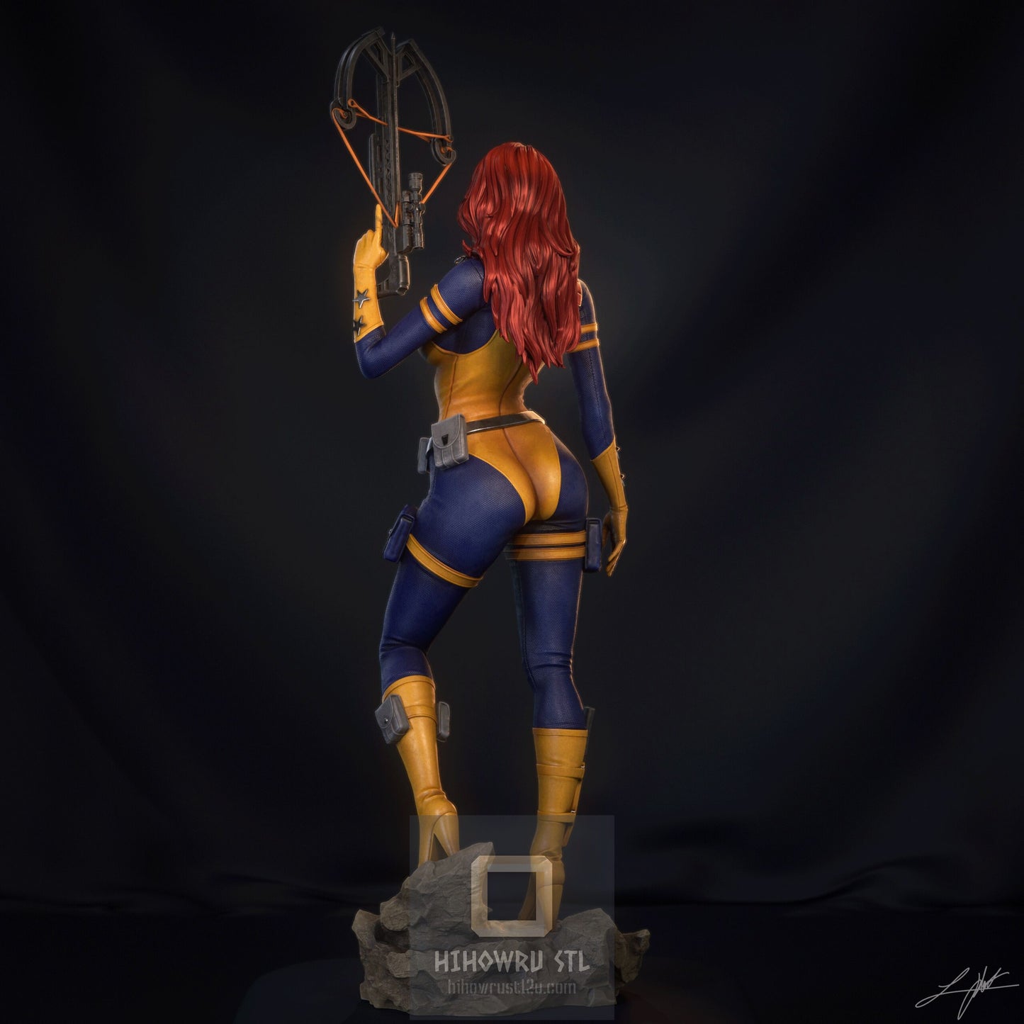 4547 Scarlett - G.I. Joe - STL 3D Print Files