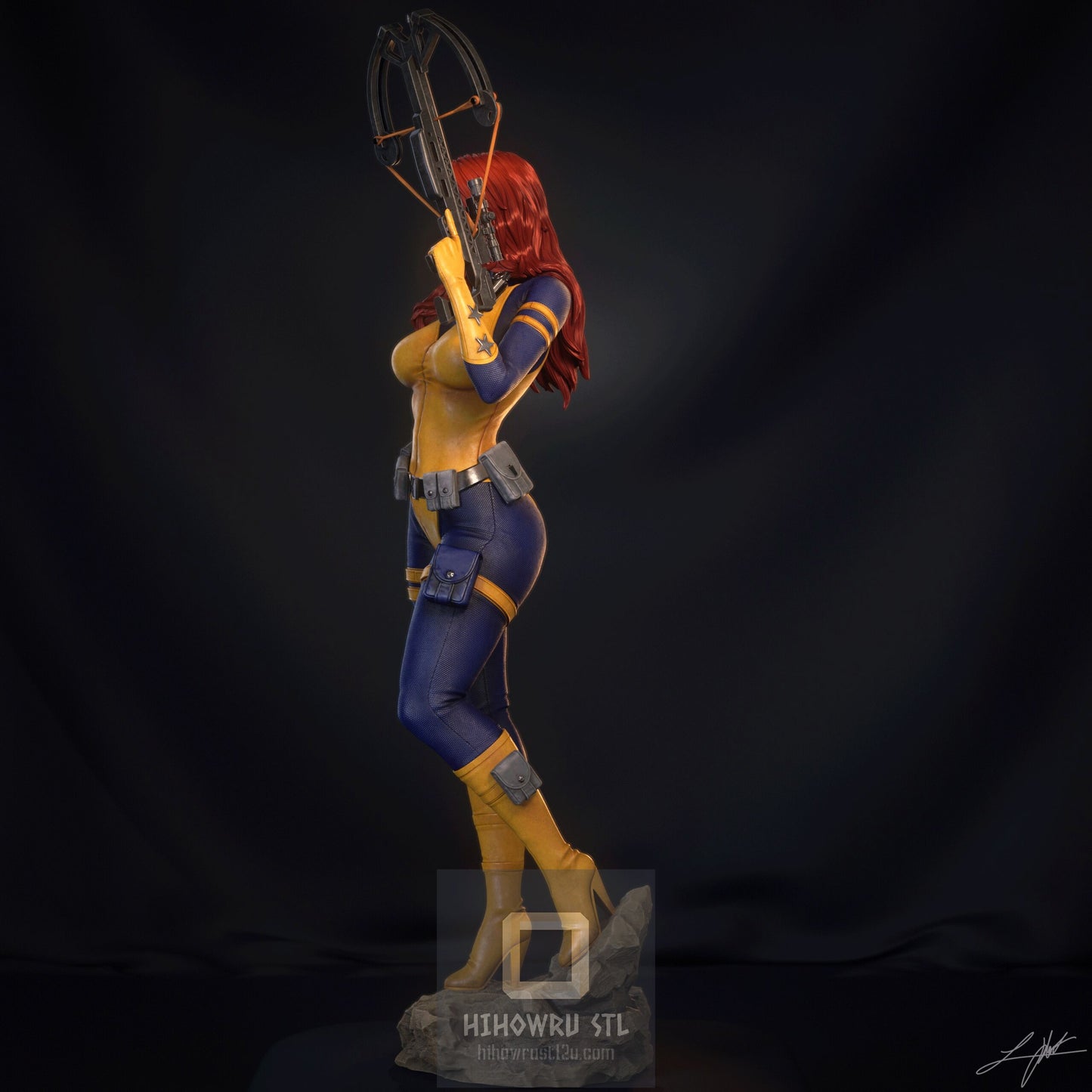 4547 Scarlett - G.I. Joe - STL 3D Print Files