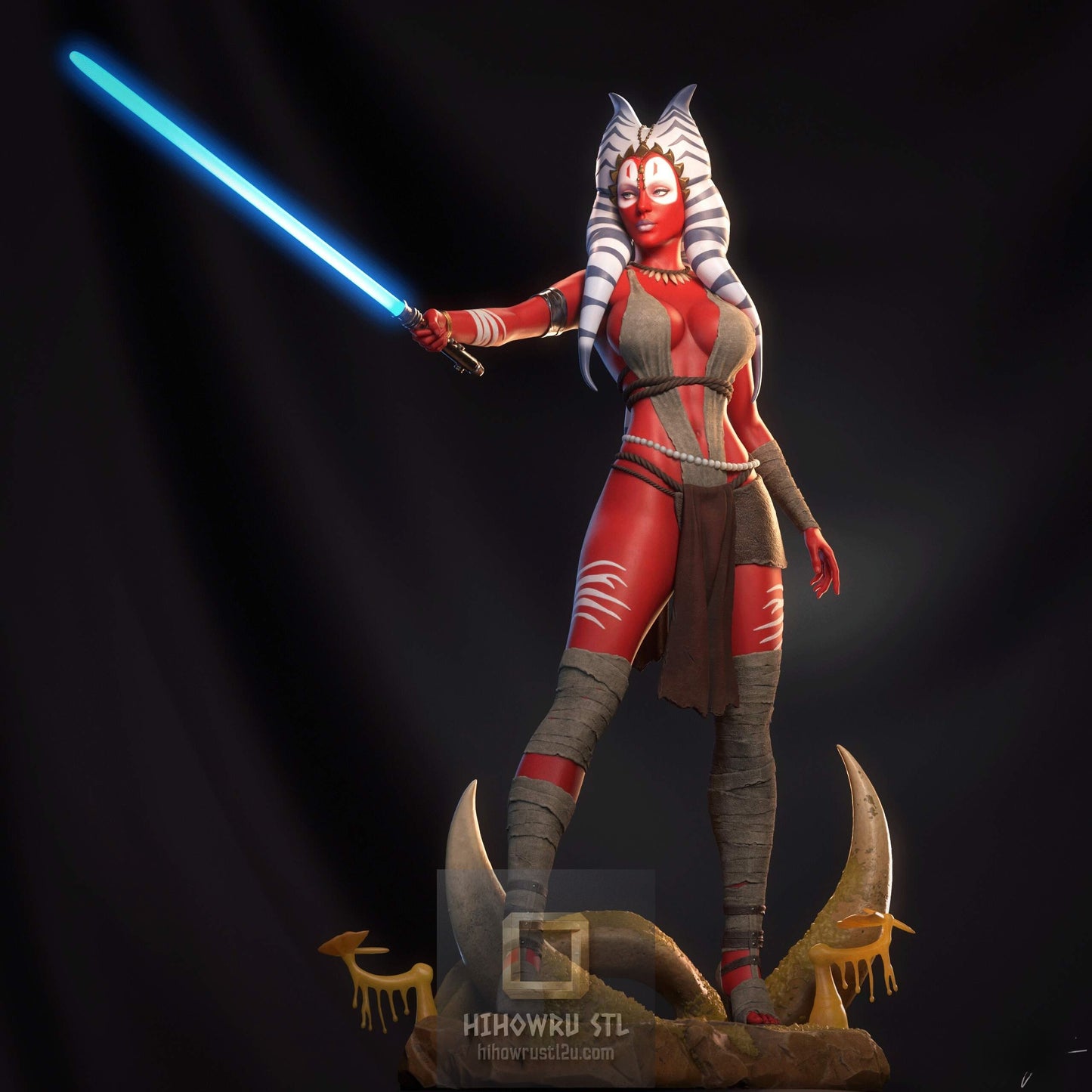 5340 Shaak Ti NSFW - Star Wars - STL 3D Print Files