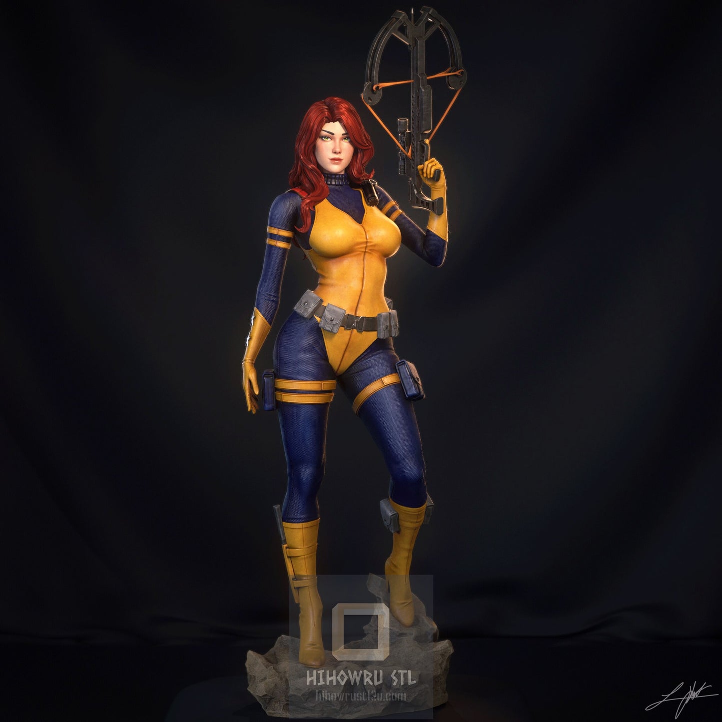 4547 Scarlett - G.I. Joe - STL 3D Print Files