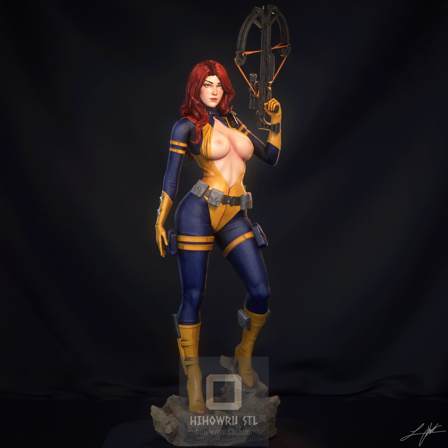 4832 Scarlett NSFW - G.I. Joe - STL 3D Print Files