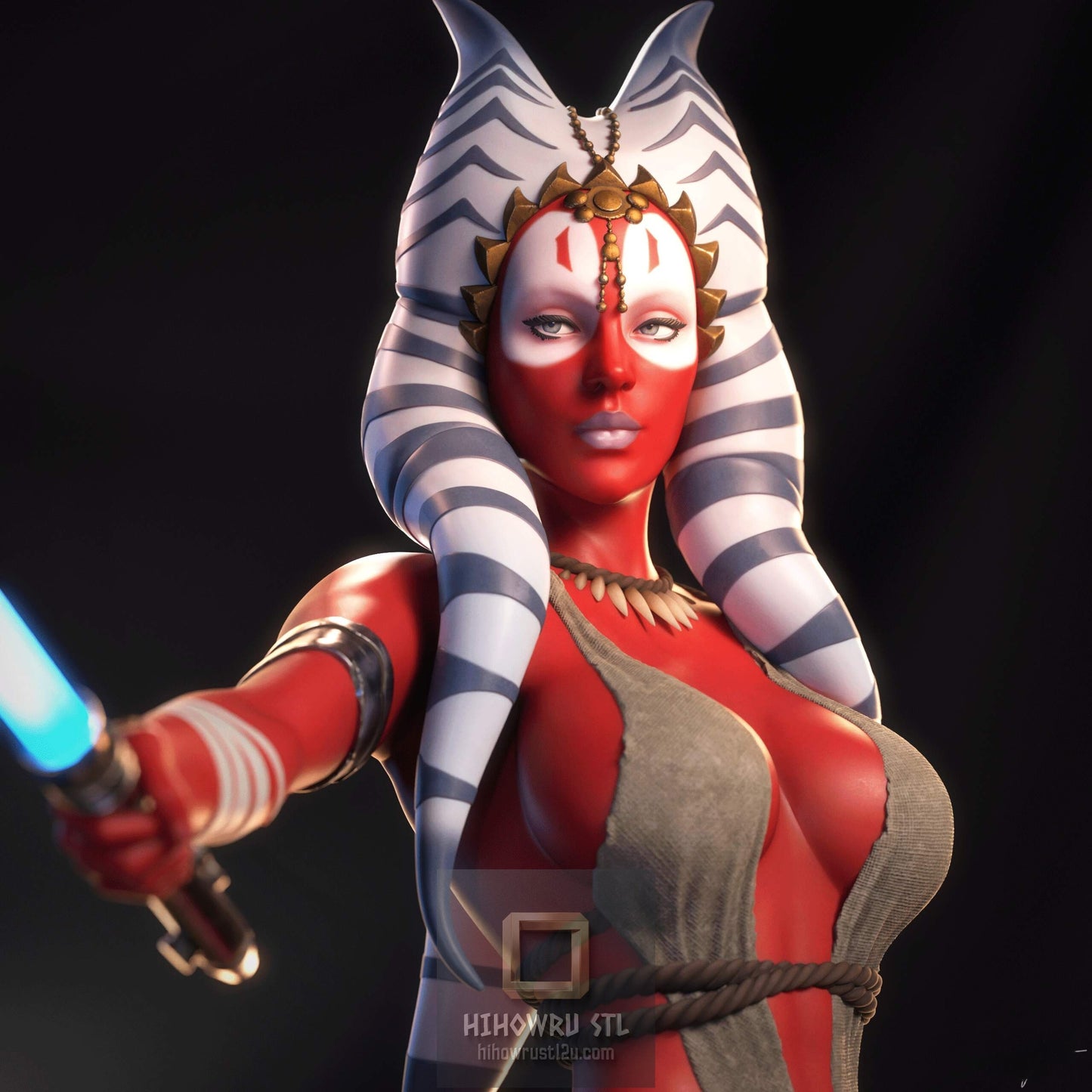 5340 Shaak Ti NSFW - Star Wars - STL 3D Print Files