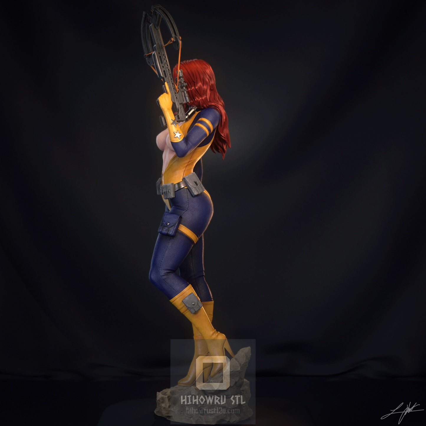 4832 Scarlett NSFW - G.I. Joe - STL 3D Print Files