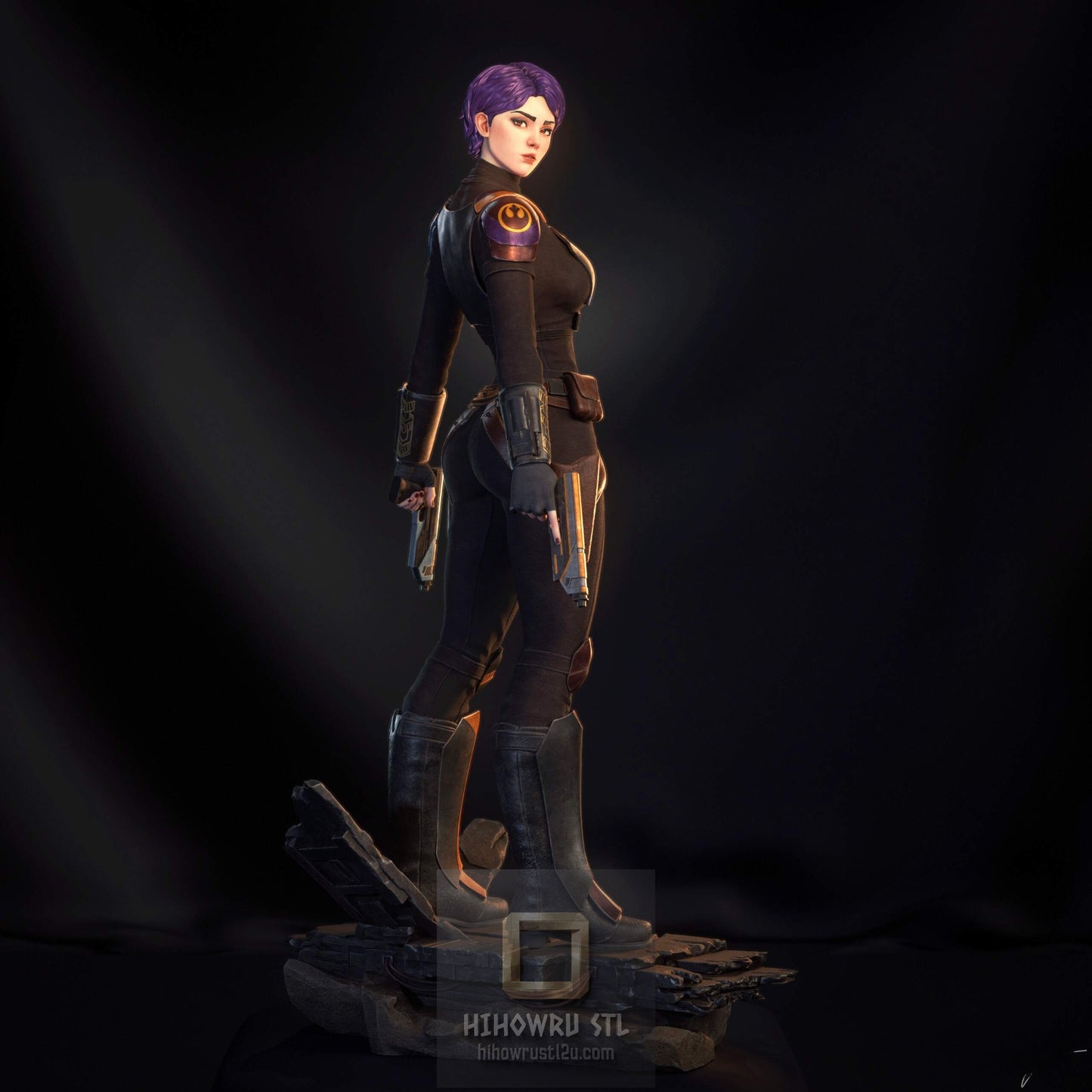 5003 Sabine Wren - Star Wars - STL 3D Print Files