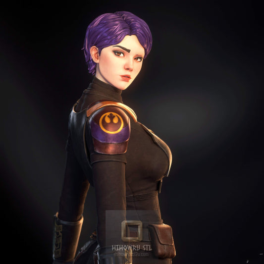 5003 Sabine Wren - Star Wars - STL 3D Print Files
