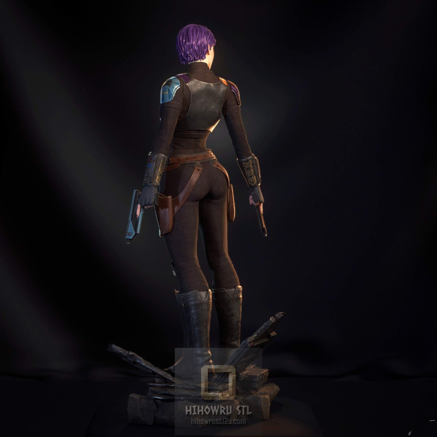 5003 Sabine Wren - Star Wars - STL 3D Print Files