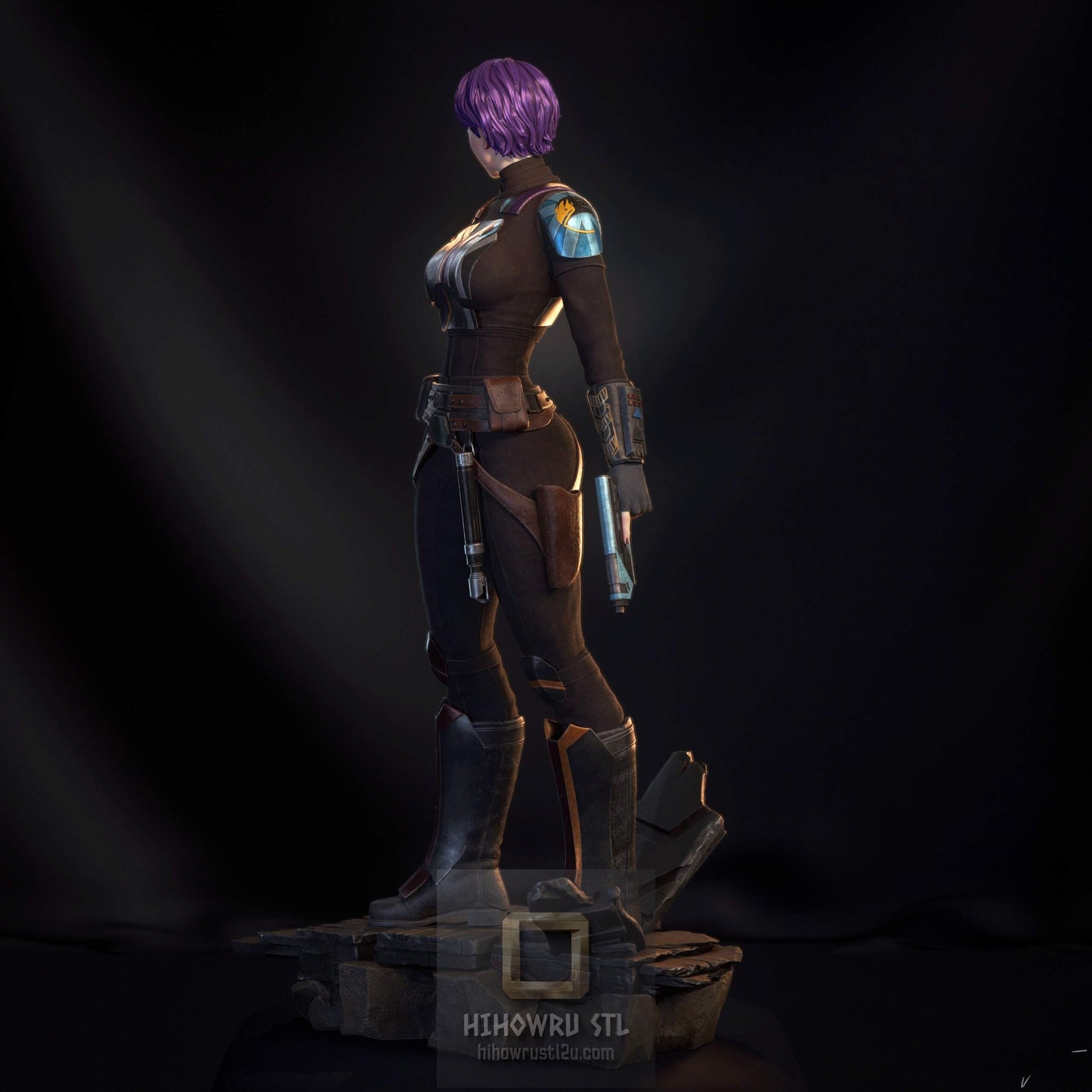 5003 Sabine Wren - Star Wars - STL 3D Print Files
