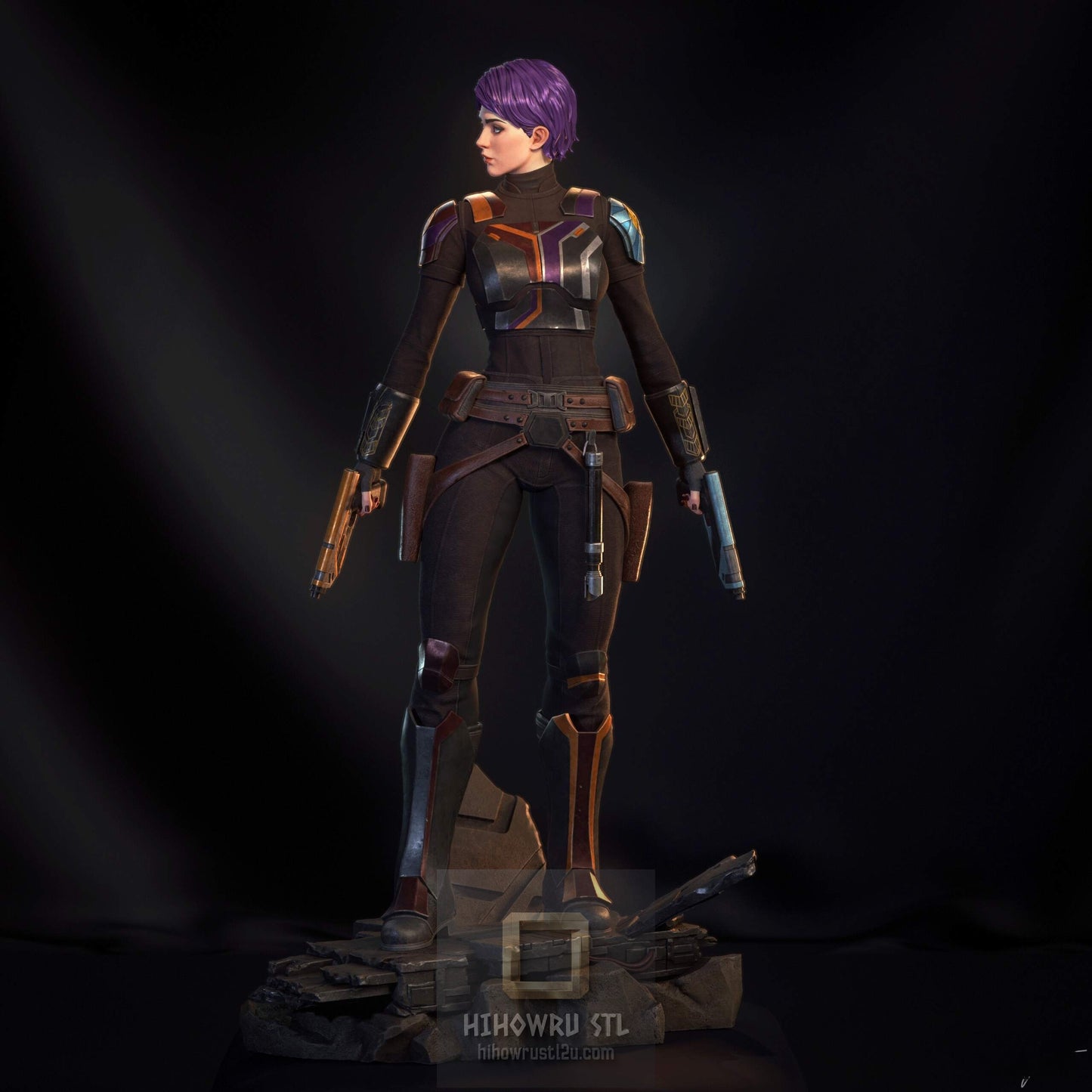 5003 Sabine Wren - Star Wars - STL 3D Print Files