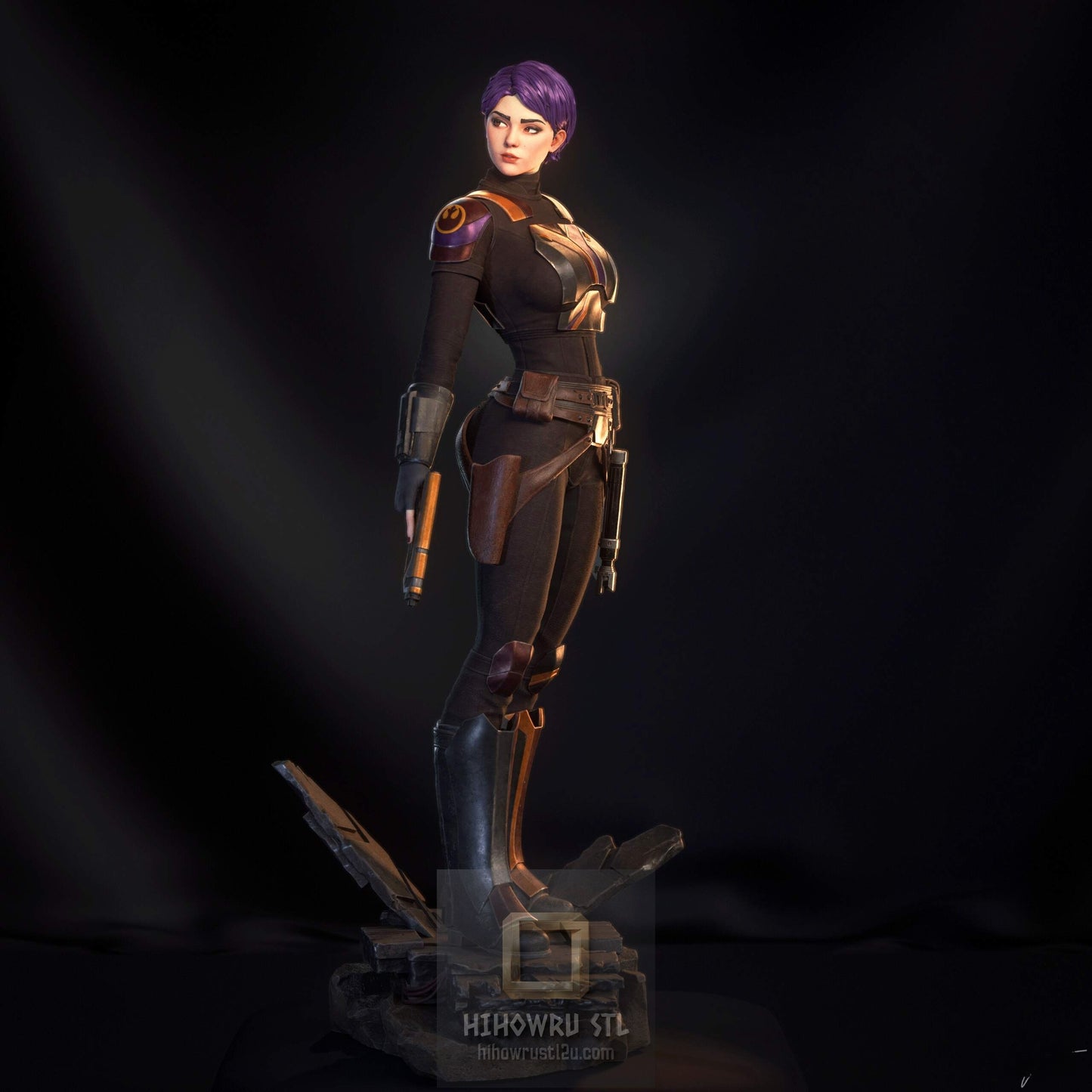 5003 Sabine Wren - Star Wars - STL 3D Print Files