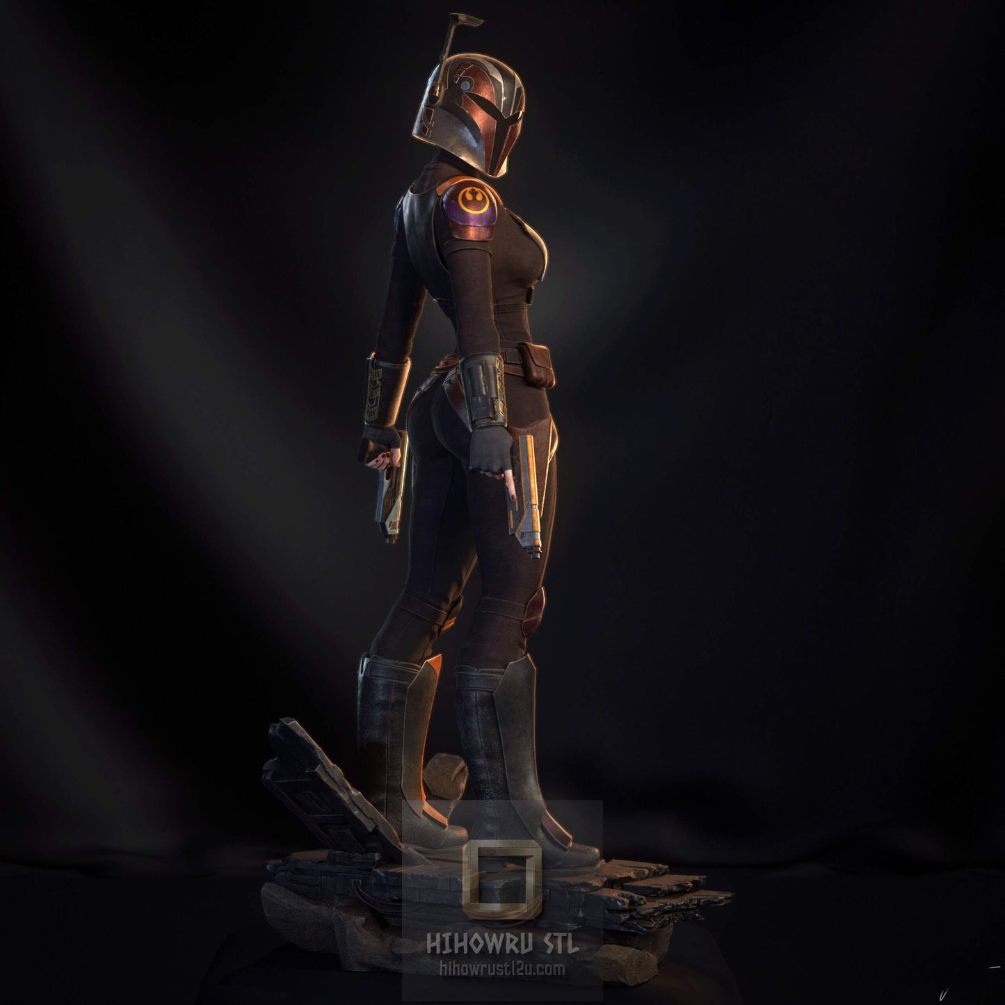 5003 Sabine Wren - Star Wars - STL 3D Print Files