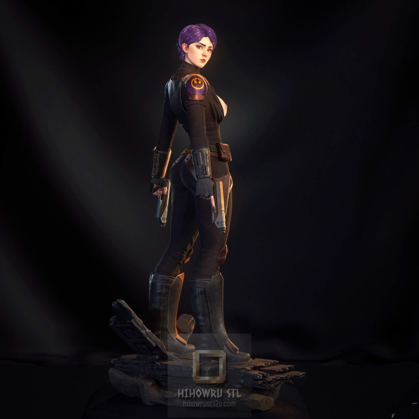 5003 Sabine Wren - Star Wars - STL 3D Print Files