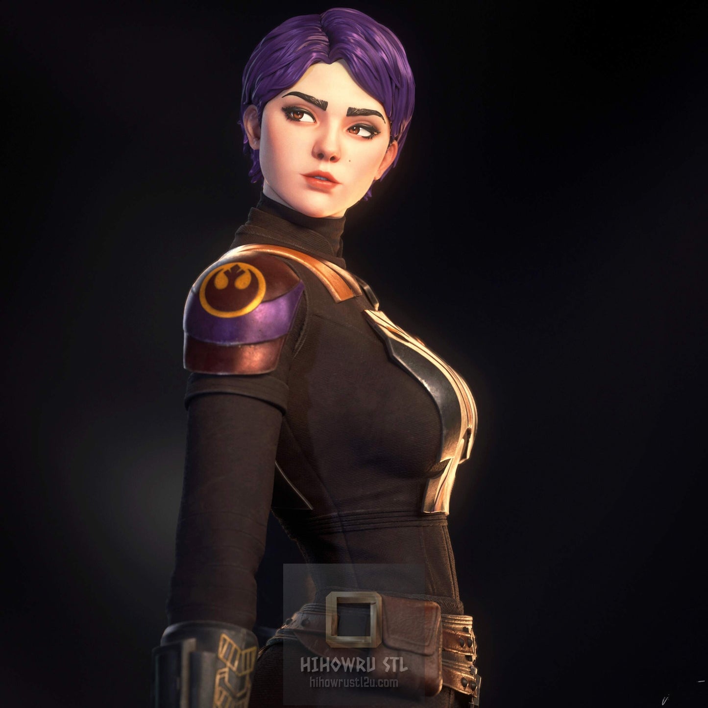 5003 Sabine Wren - Star Wars - STL 3D Print Files