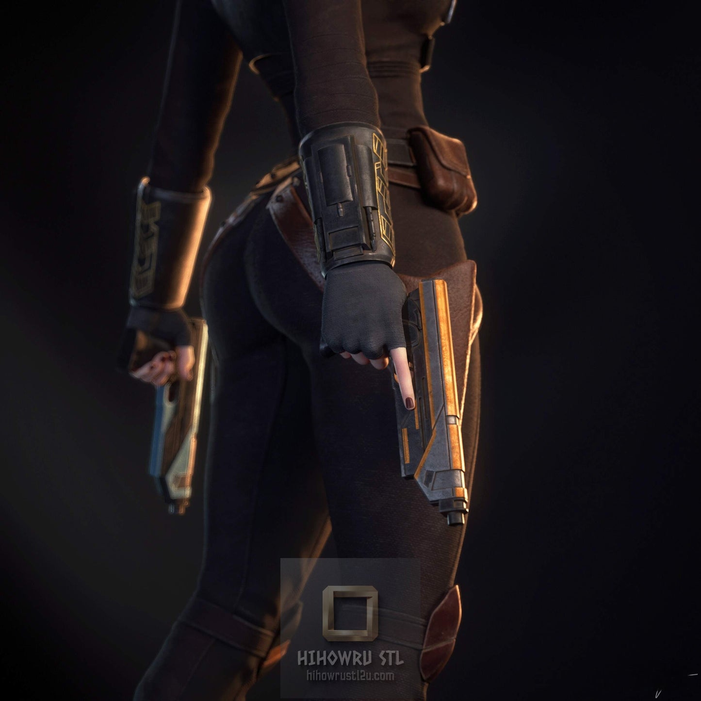 5003 Sabine Wren - Star Wars - STL 3D Print Files