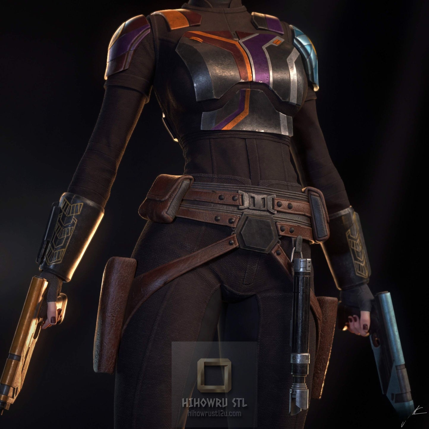 5003 Sabine Wren - Star Wars - STL 3D Print Files