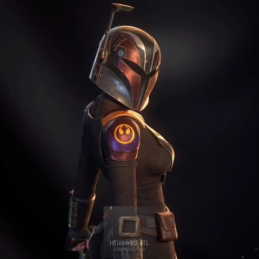 5003 Sabine Wren - Star Wars - STL 3D Print Files